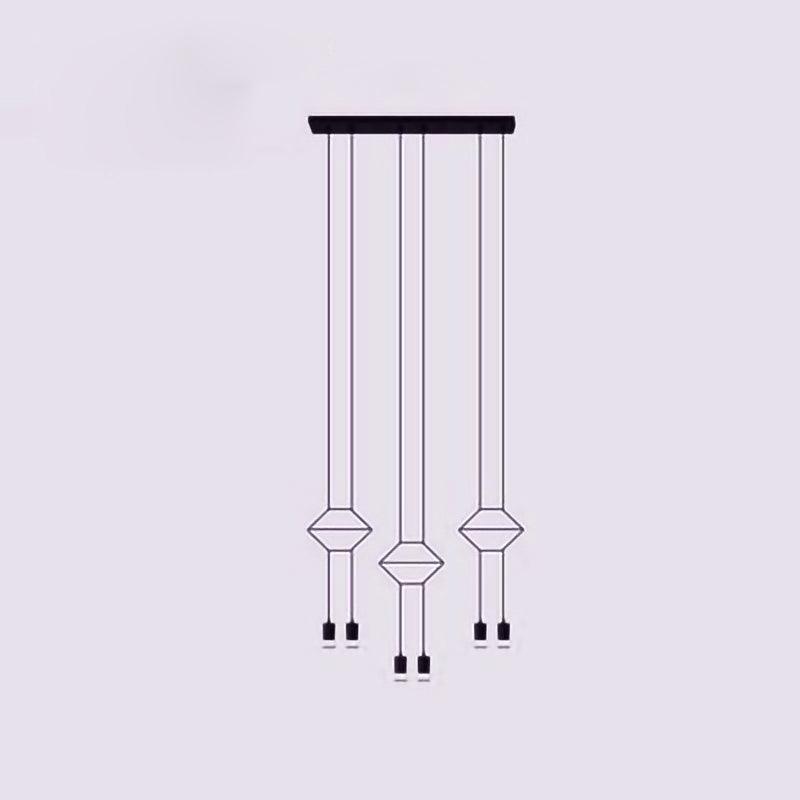 Line Art Pendant Light - Lumpaz