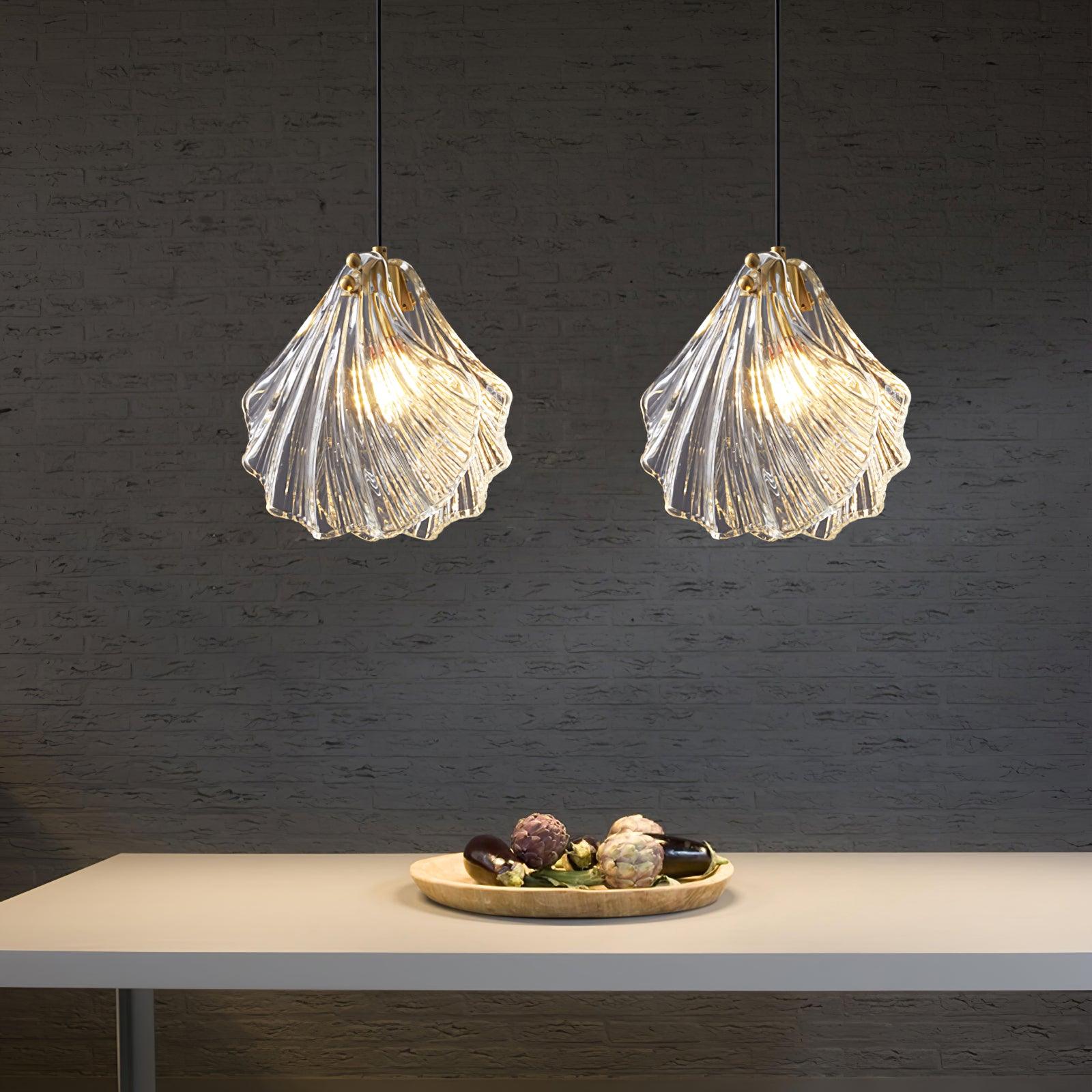 Shell Mini Pendant Light - Lumpaz