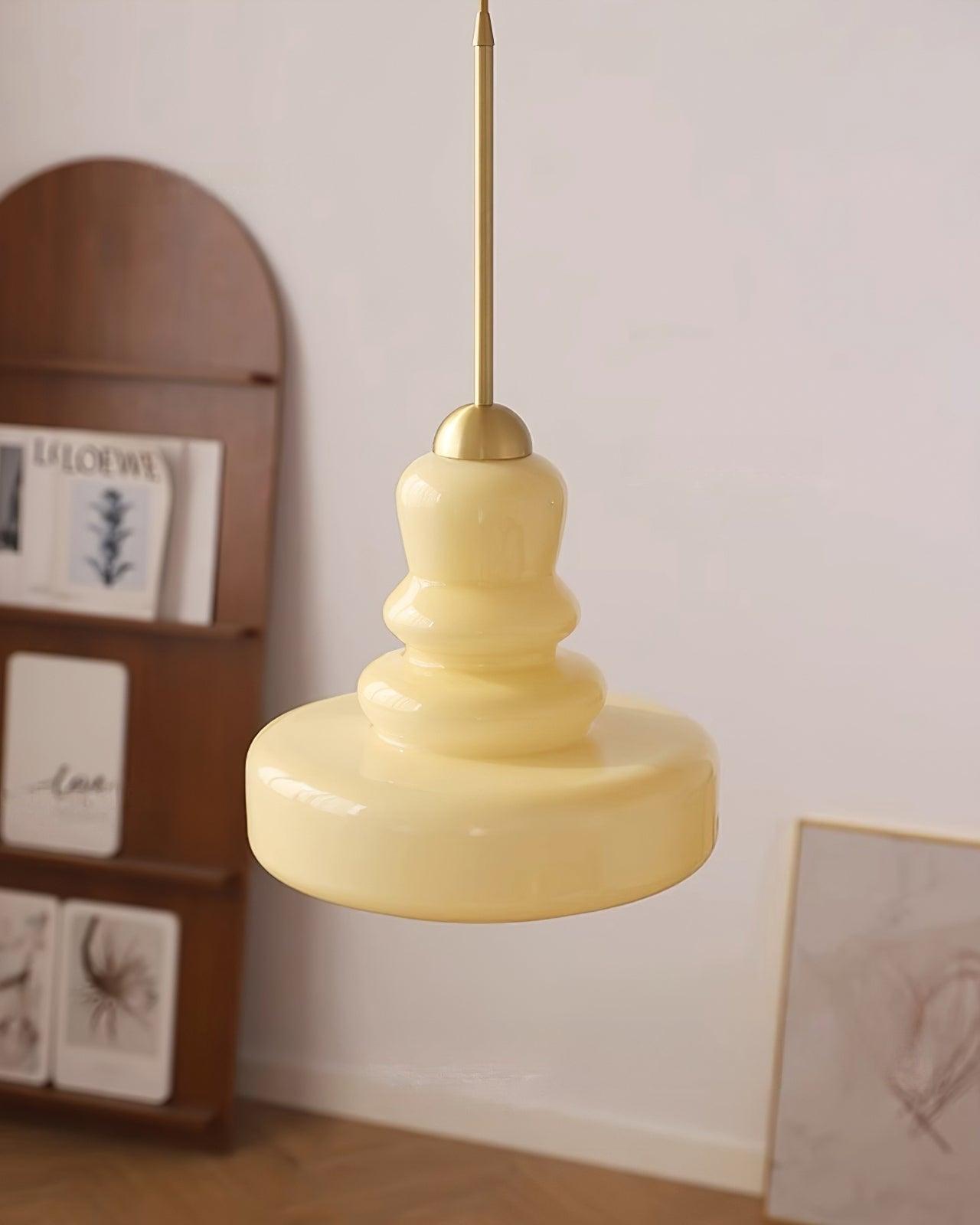 Schoolhouse Glass Pendant Light - Lumpaz
