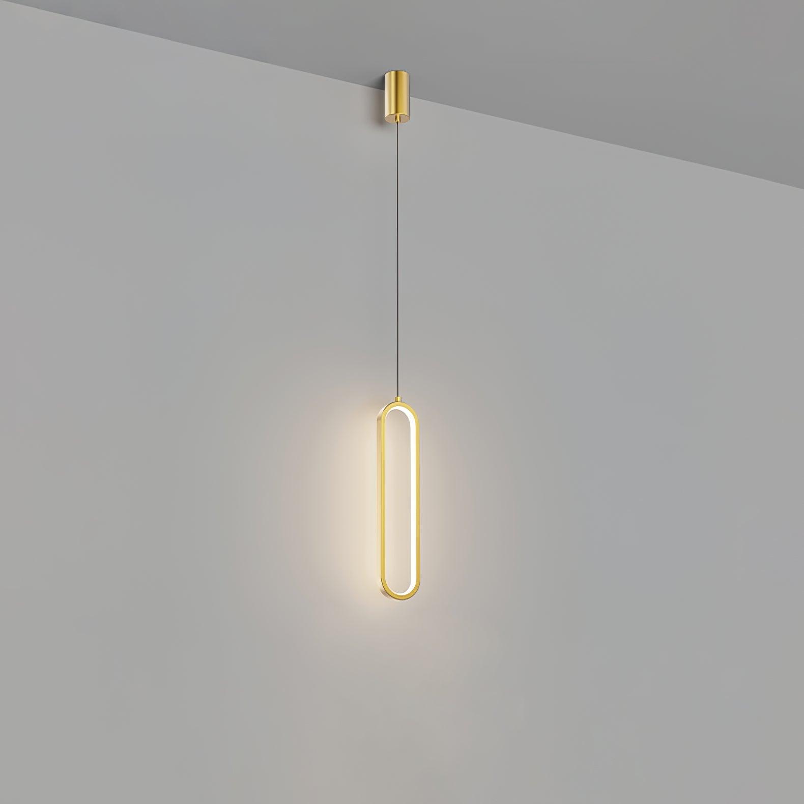 Long Oval LED Pendant Lamp - Lumpaz