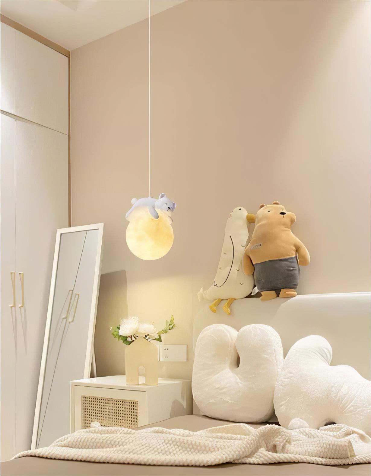 Animal Sleeping Pendant Lamp - Lumpaz