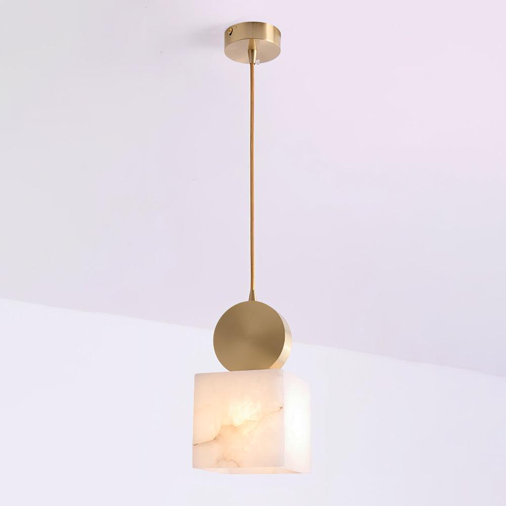 Etruscan Aabaster Pendant Light - Lumpaz