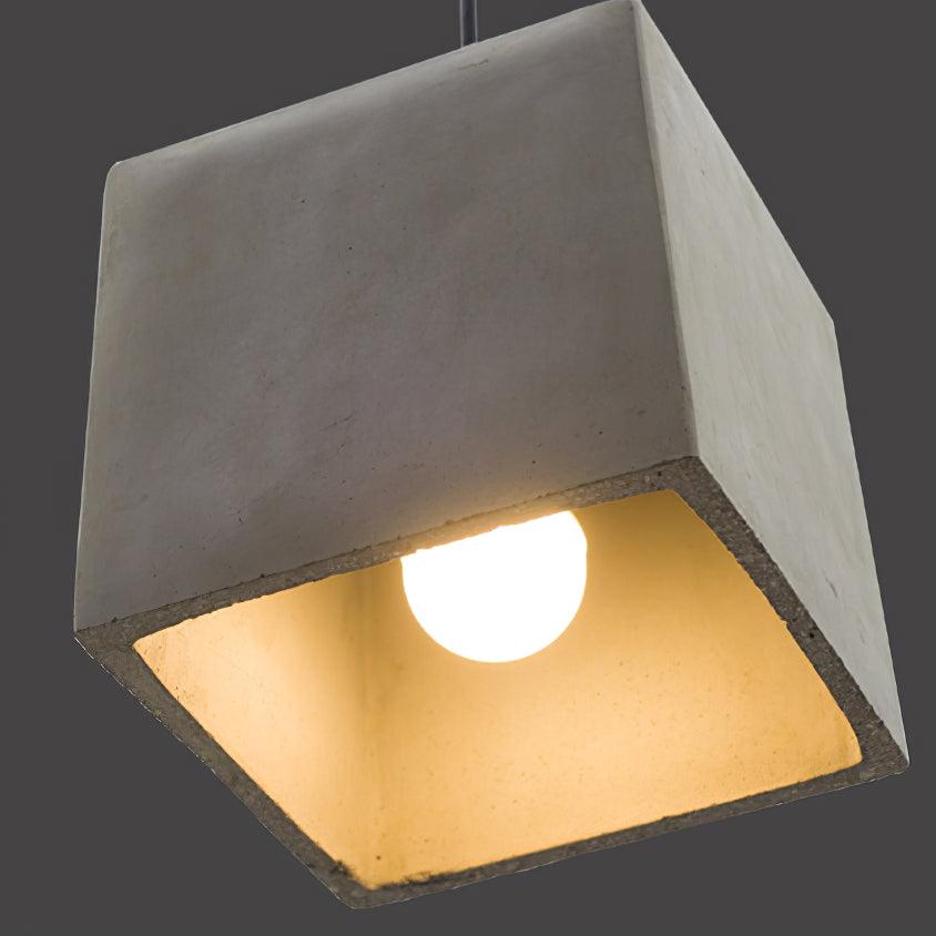 Georgia Cement Pendant Light - Lumpaz