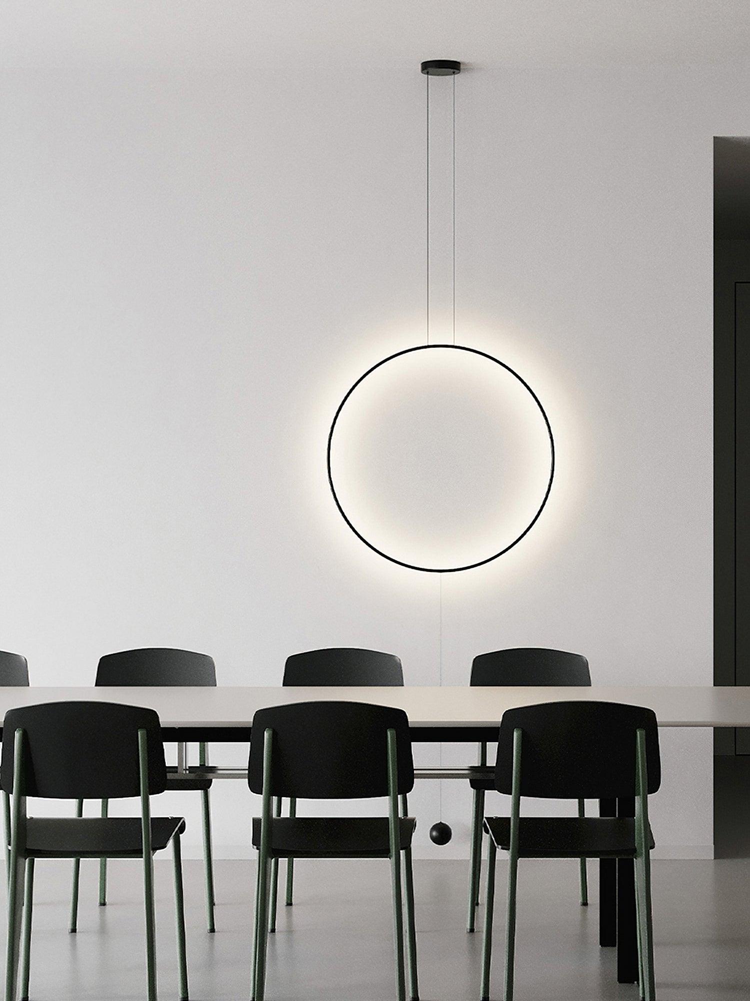 Nightfall Circle Pendant Light - Lumpaz