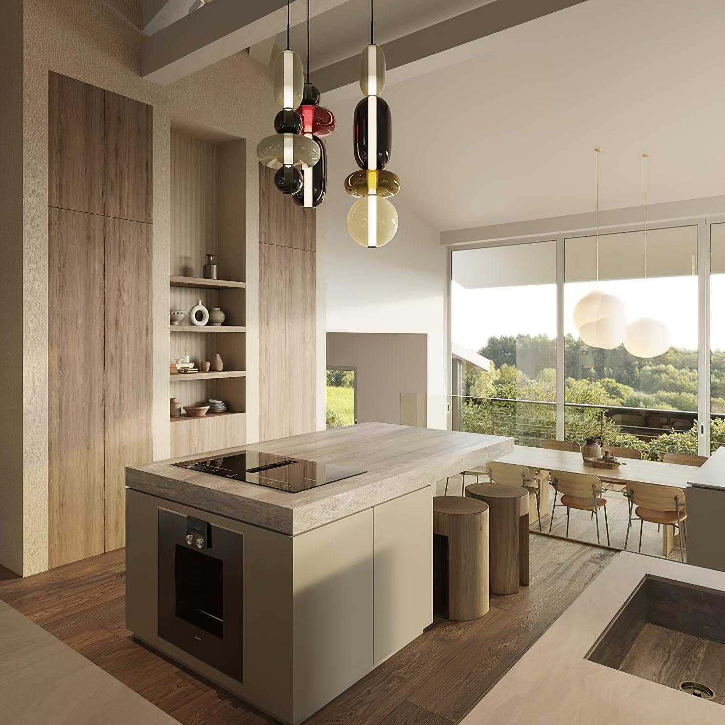 Candied Glass Pendant Light - Lumpaz