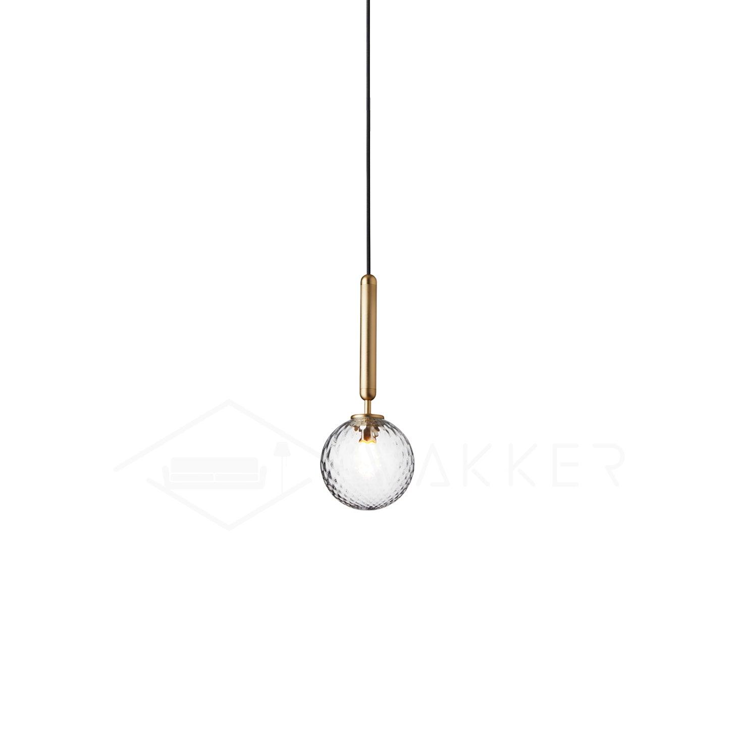 Miira Brass Pendant Light - Lumpaz