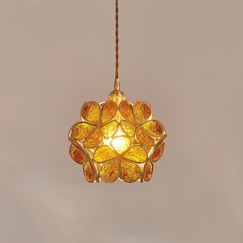 Glass Petal Pendant Light - Lumpaz