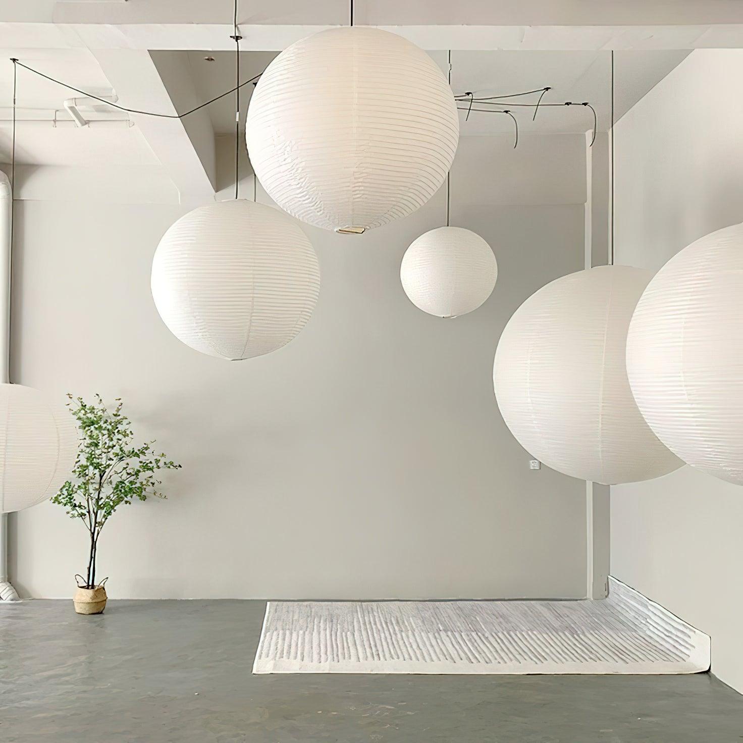 Akari A Pendant Swag Light - Lumpaz