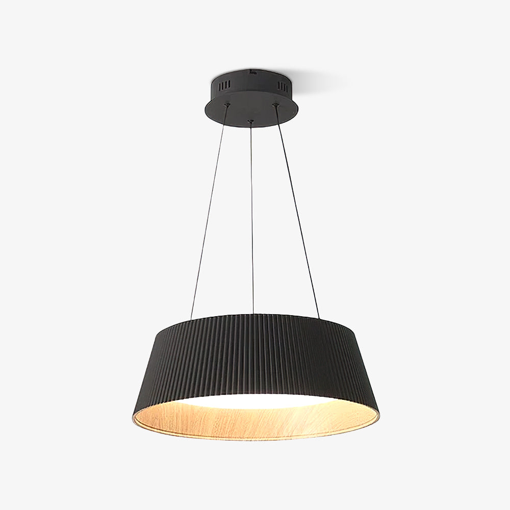 Modern Ribbed Pendant Light - Lumpaz