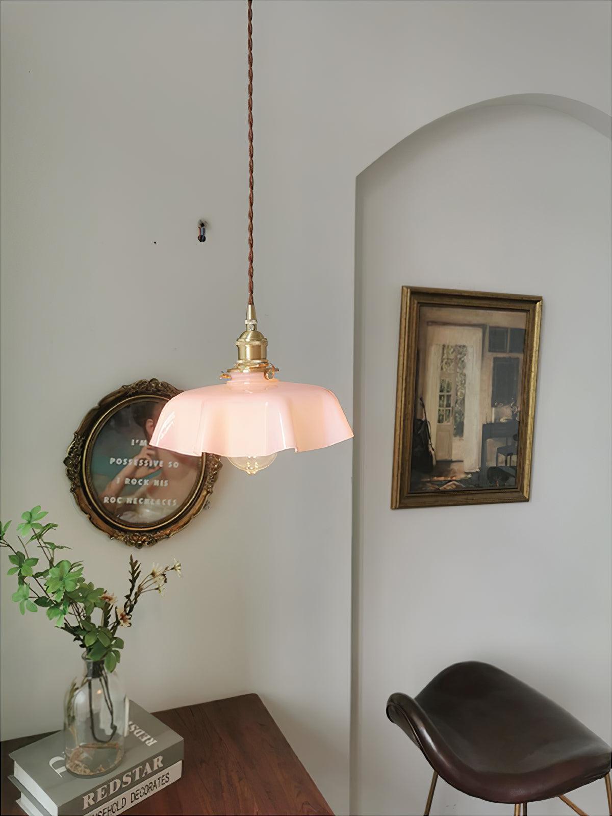 French Flower Pendant Light - Lumpaz