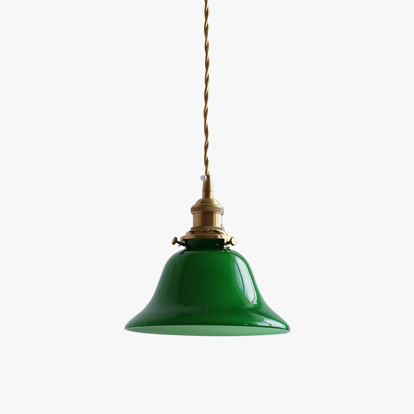 Green Bell Pendant Light - Lumpaz