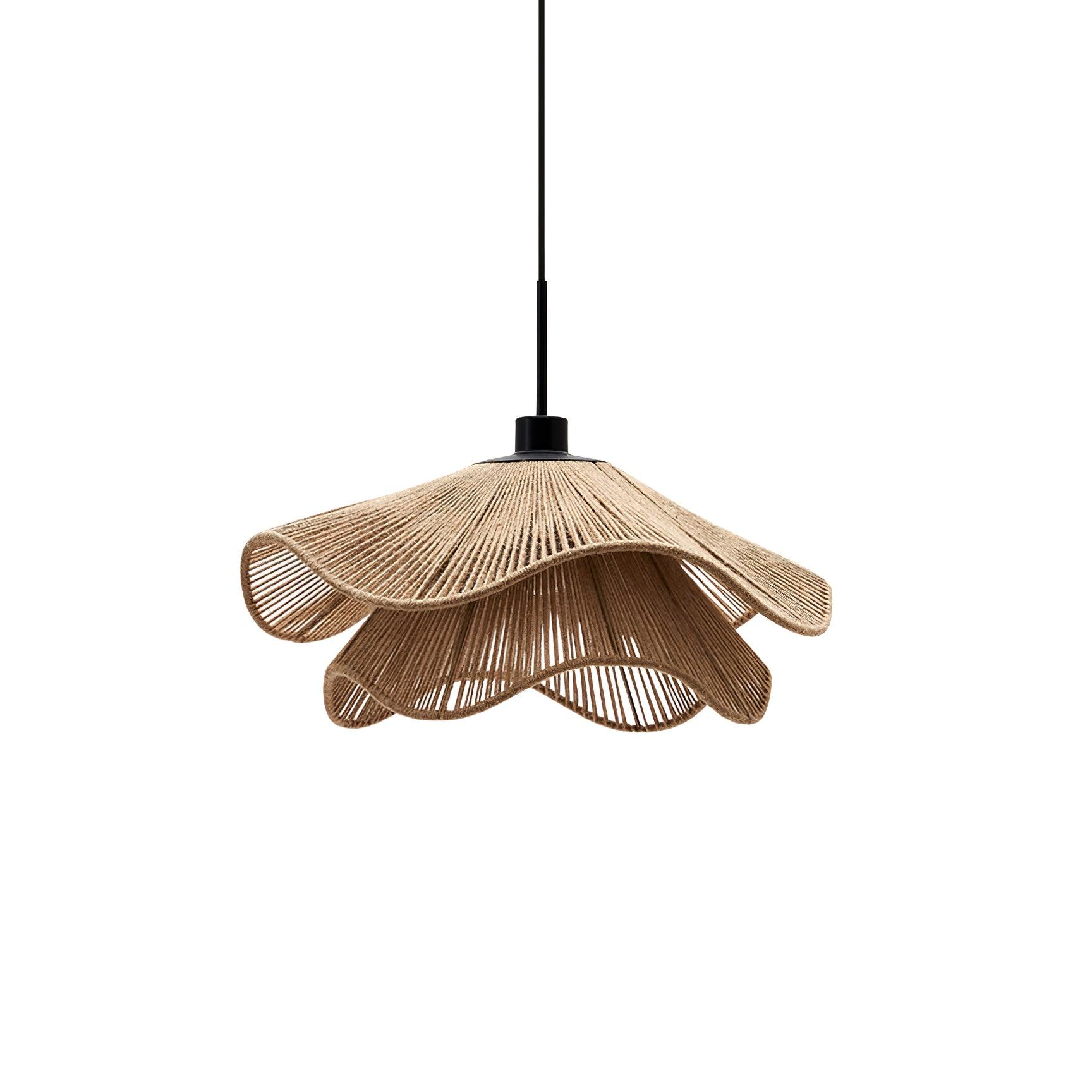 Handmade Straw Hat Pendant Lamp - Lumpaz
