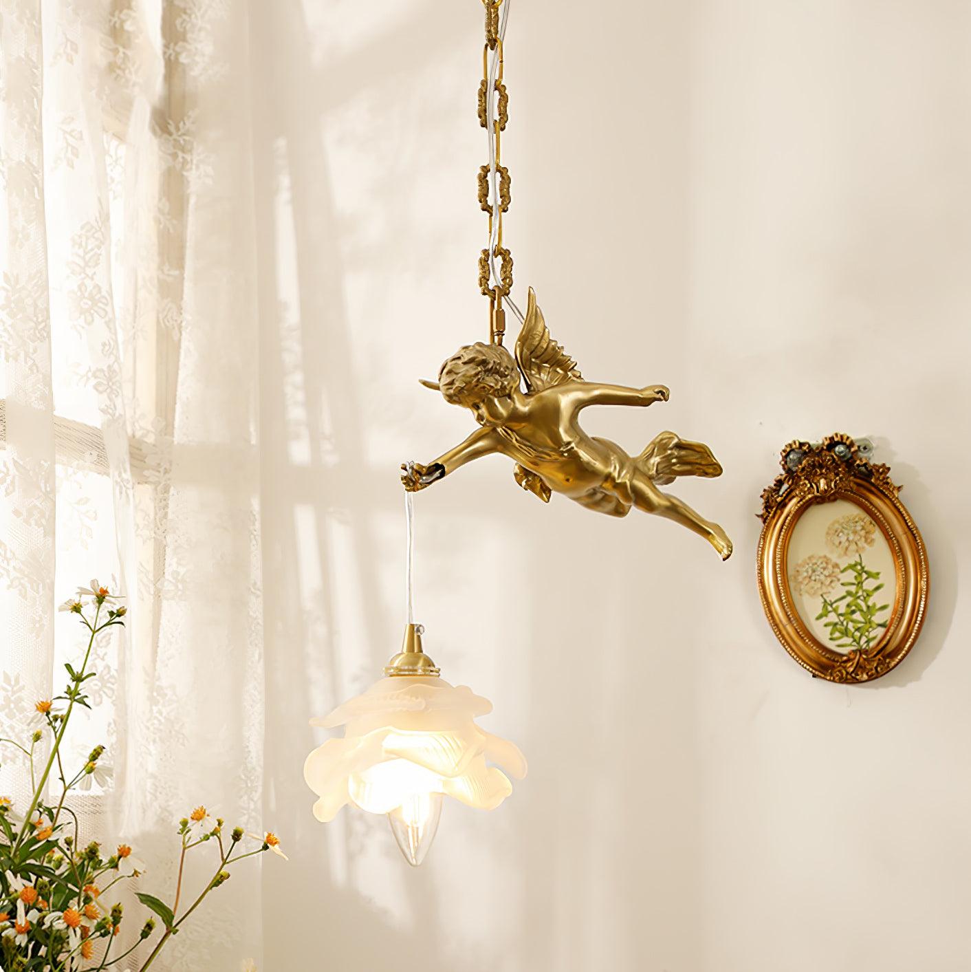 Vintage Angel Pendant Light - Lumpaz