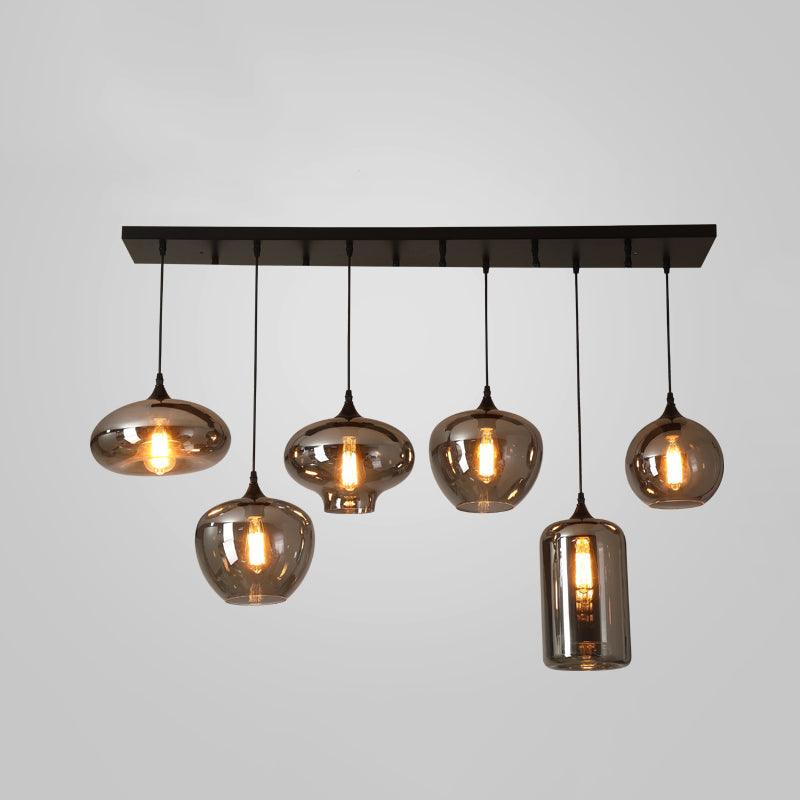 Bottle Glass Pendant Light - Lumpaz
