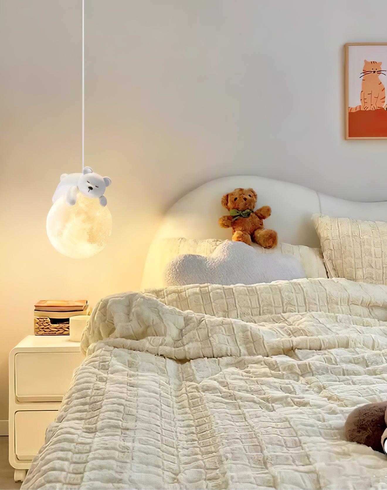 Animal Sleeping Pendant Lamp - Lumpaz