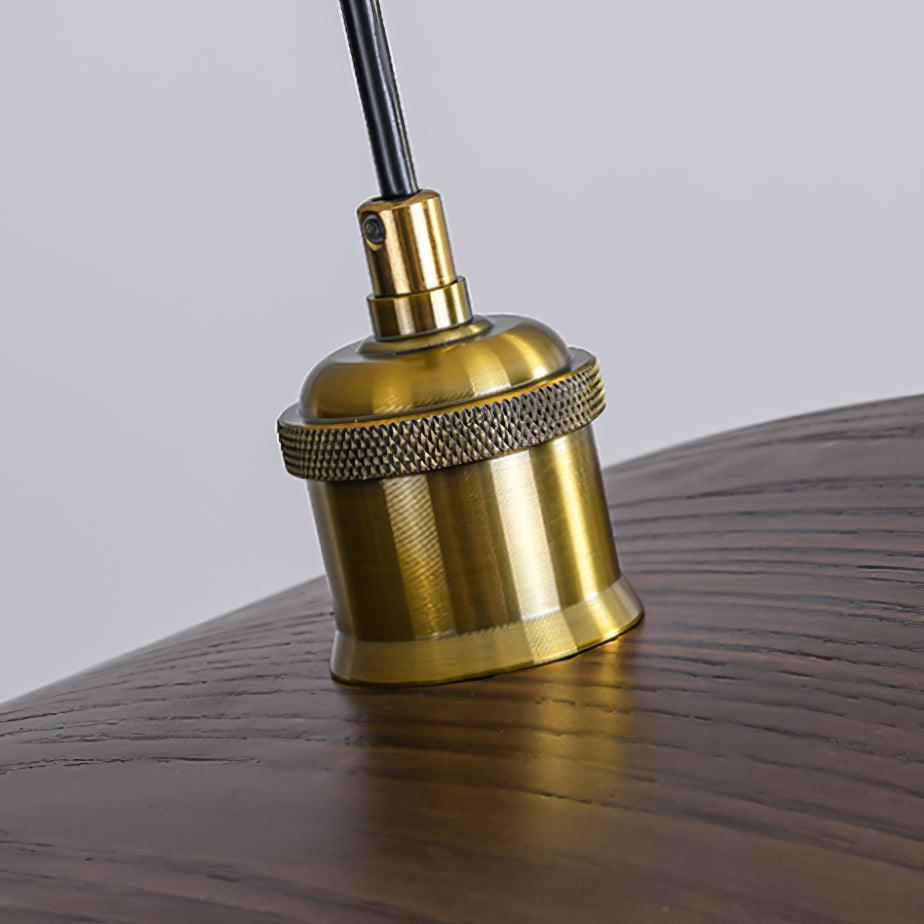 Curve Wooden Pendant Lamp - Lumpaz