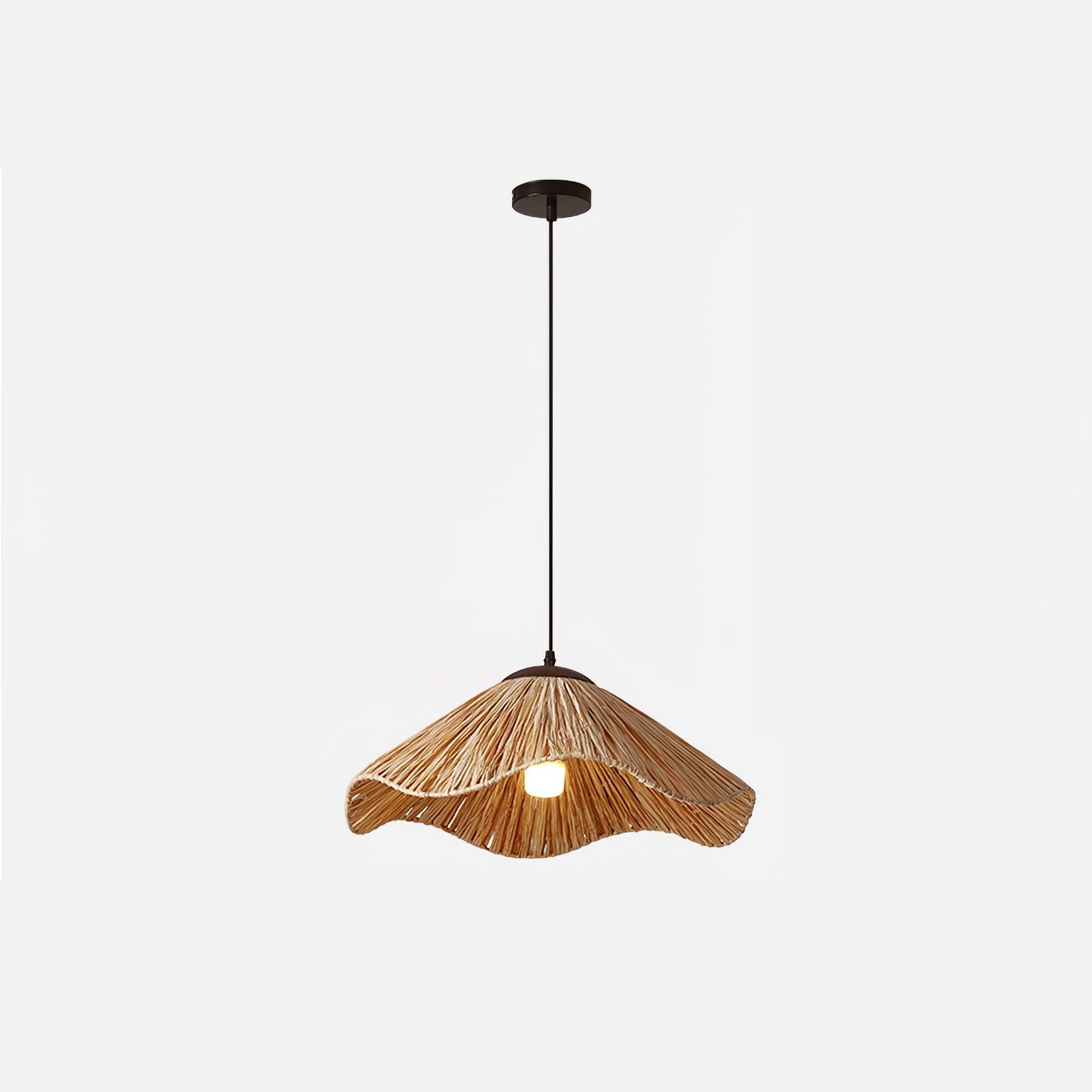 Straw Weaving Pendant Lamp - Lumpaz