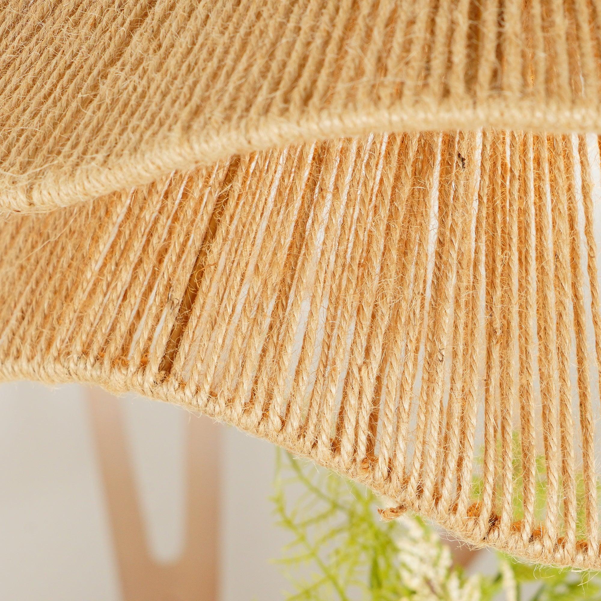 Handmade Straw Hat Pendant Lamp - Lumpaz