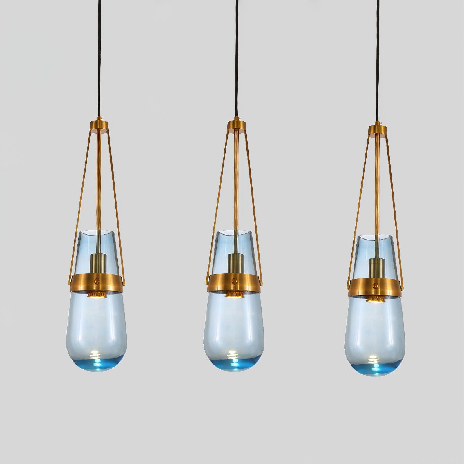 Poble Glass Pendant Light - Lumpaz
