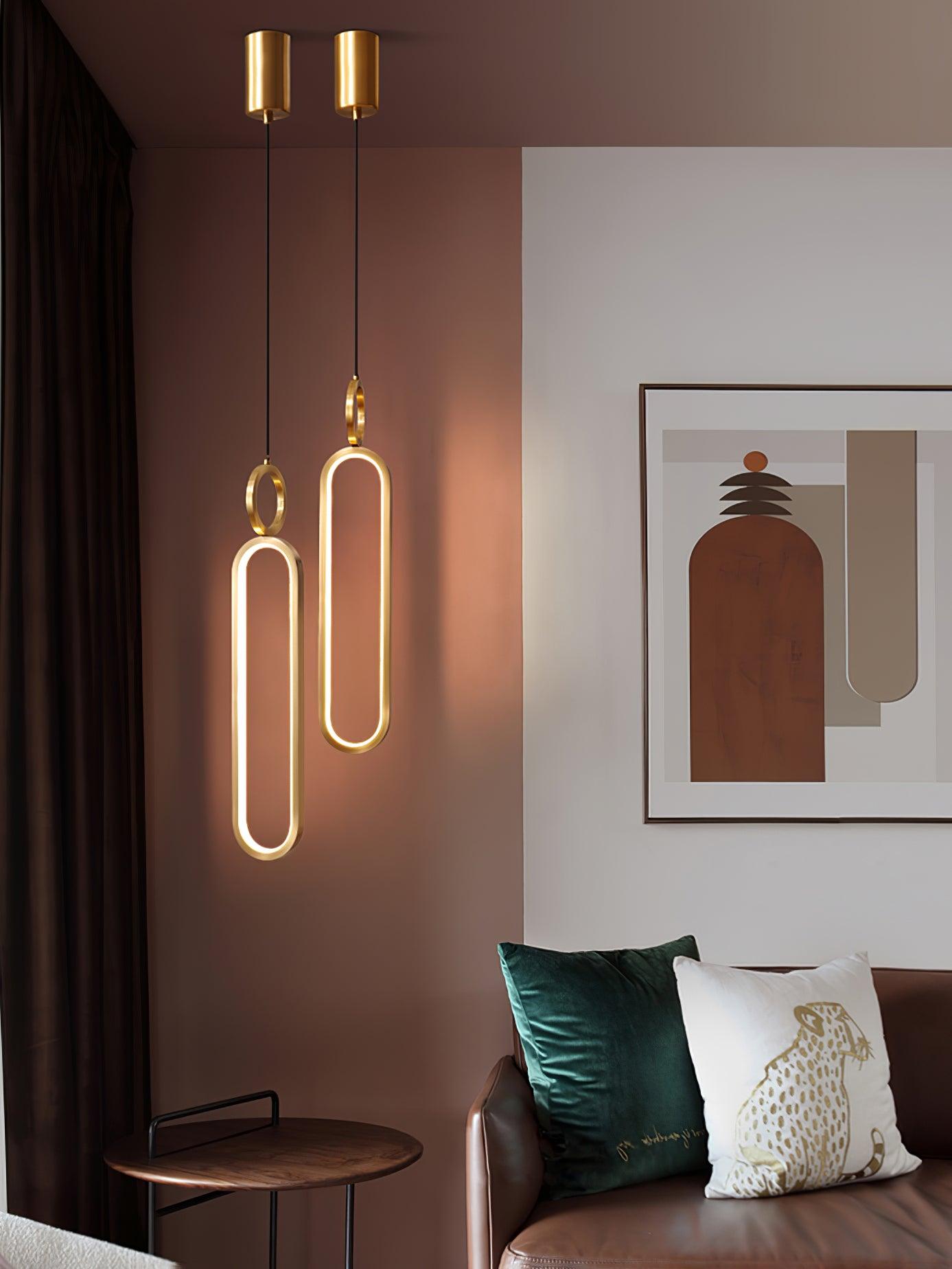 Oval Rings Pendant Light - Lumpaz
