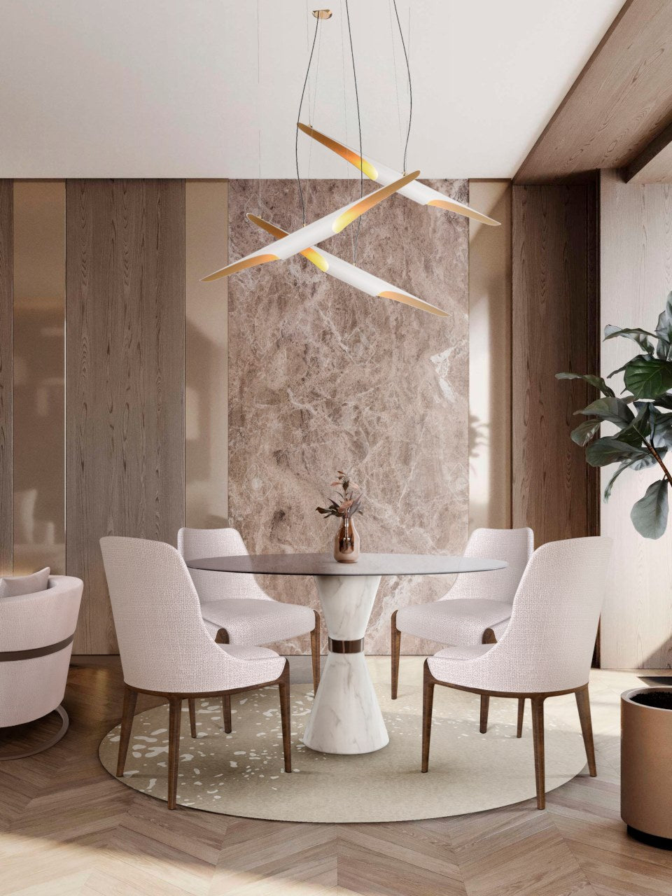 Coltrane Pipe Pendant Lights - Lumpaz