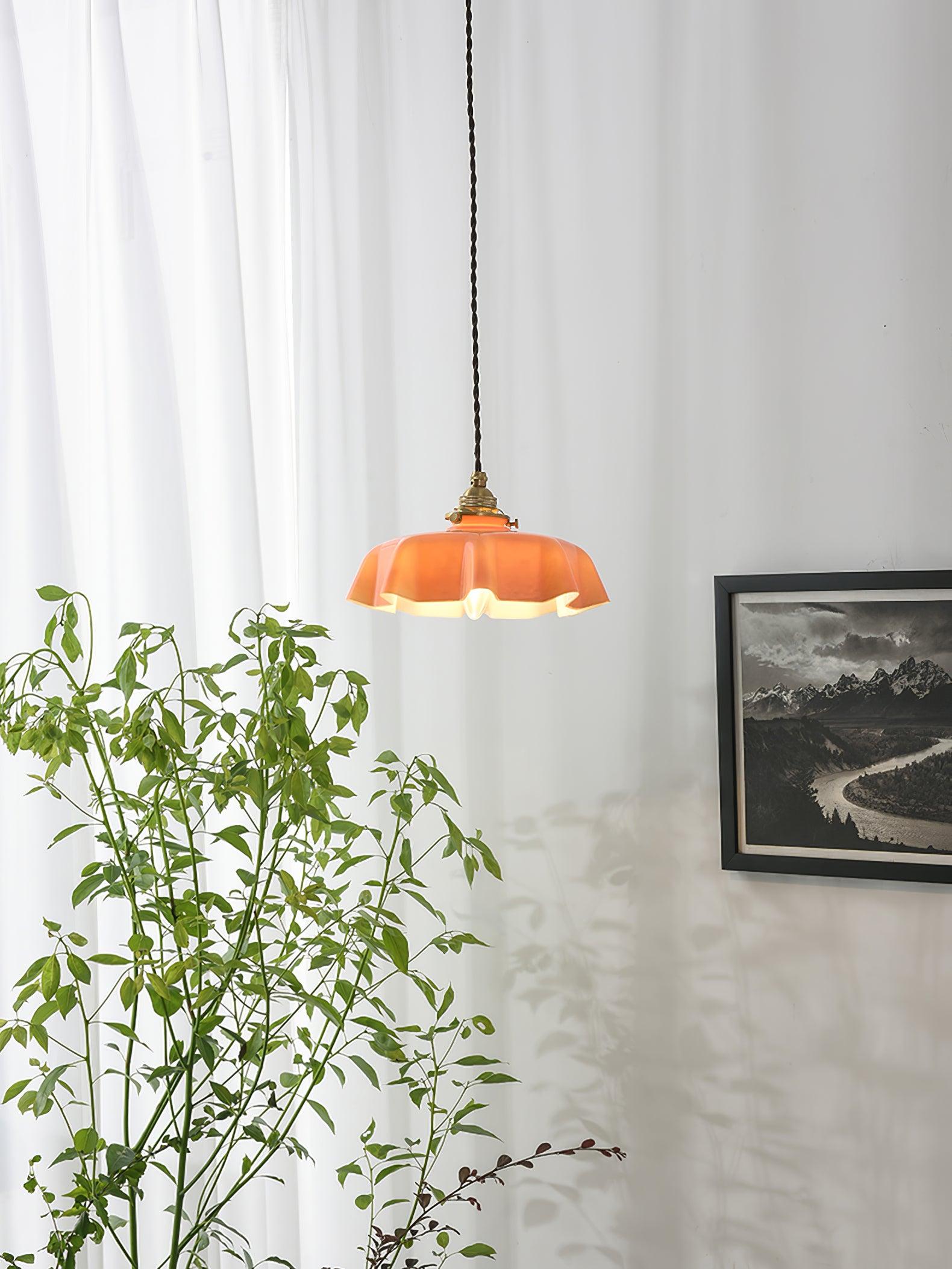 French Flower Pendant Light - Lumpaz