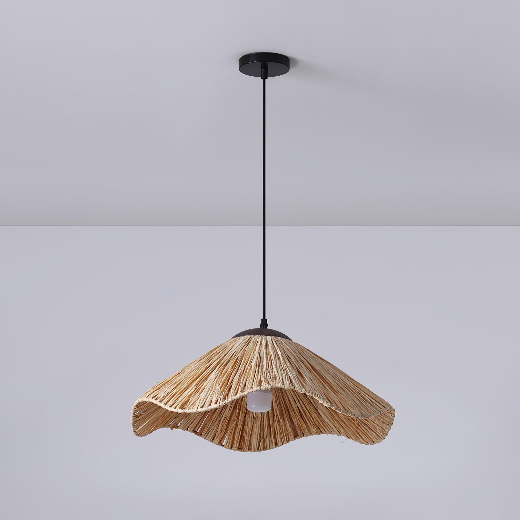 Straw Weaving Pendant Lamp - Lumpaz