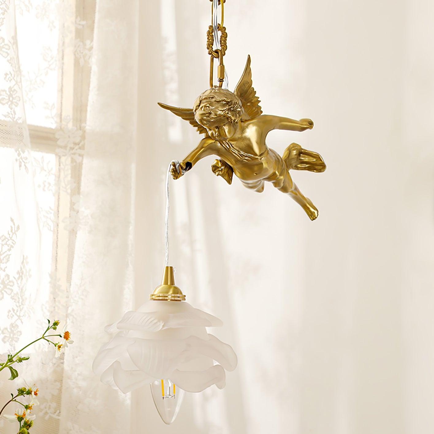 Vintage Angel Pendant Light - Lumpaz