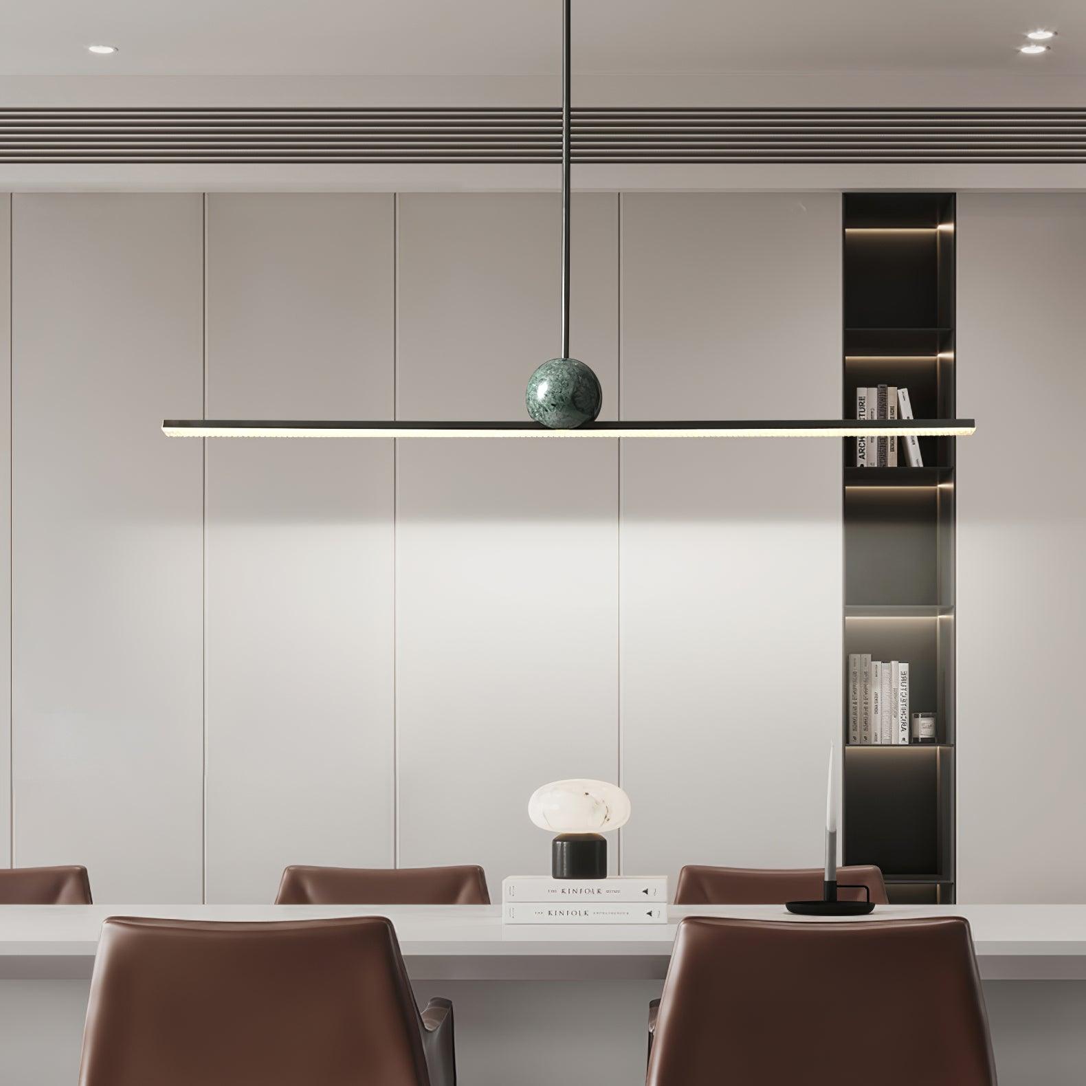 Marble Linear Pendant Lamp - Lumpaz