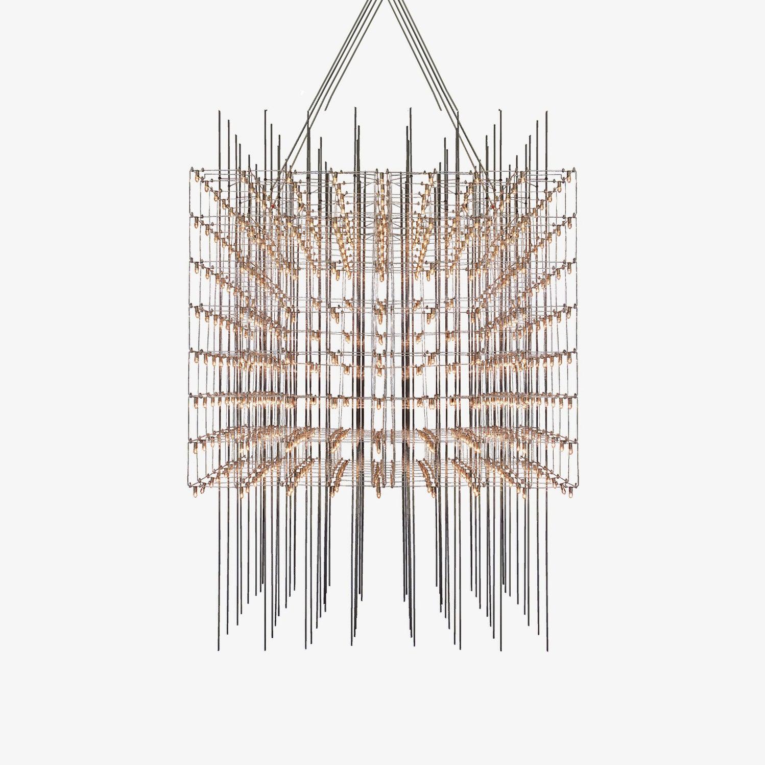 Cosmic Cube Led Pendant Light - Lumpaz