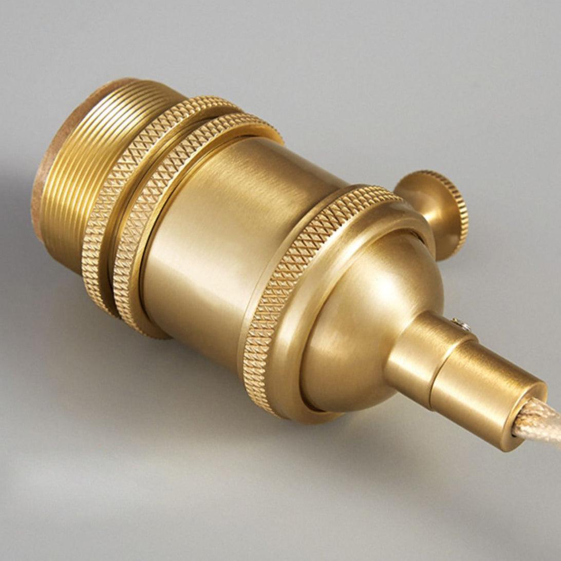 Ribbed Spiral Pendant Light - Lumpaz