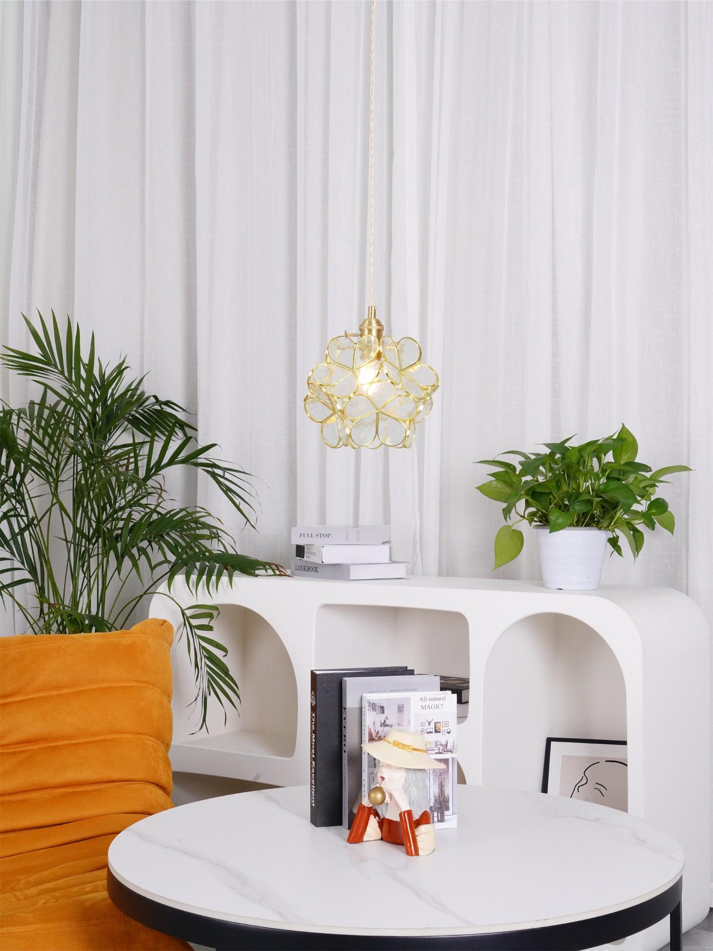 Glass Petal Pendant Light - Lumpaz