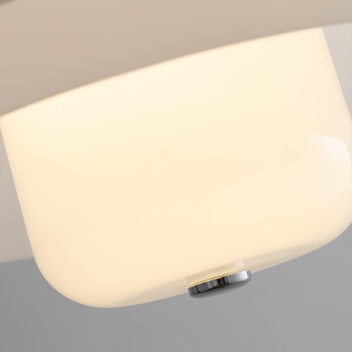 Milk White Layer Pendant Lamp - Lumpaz