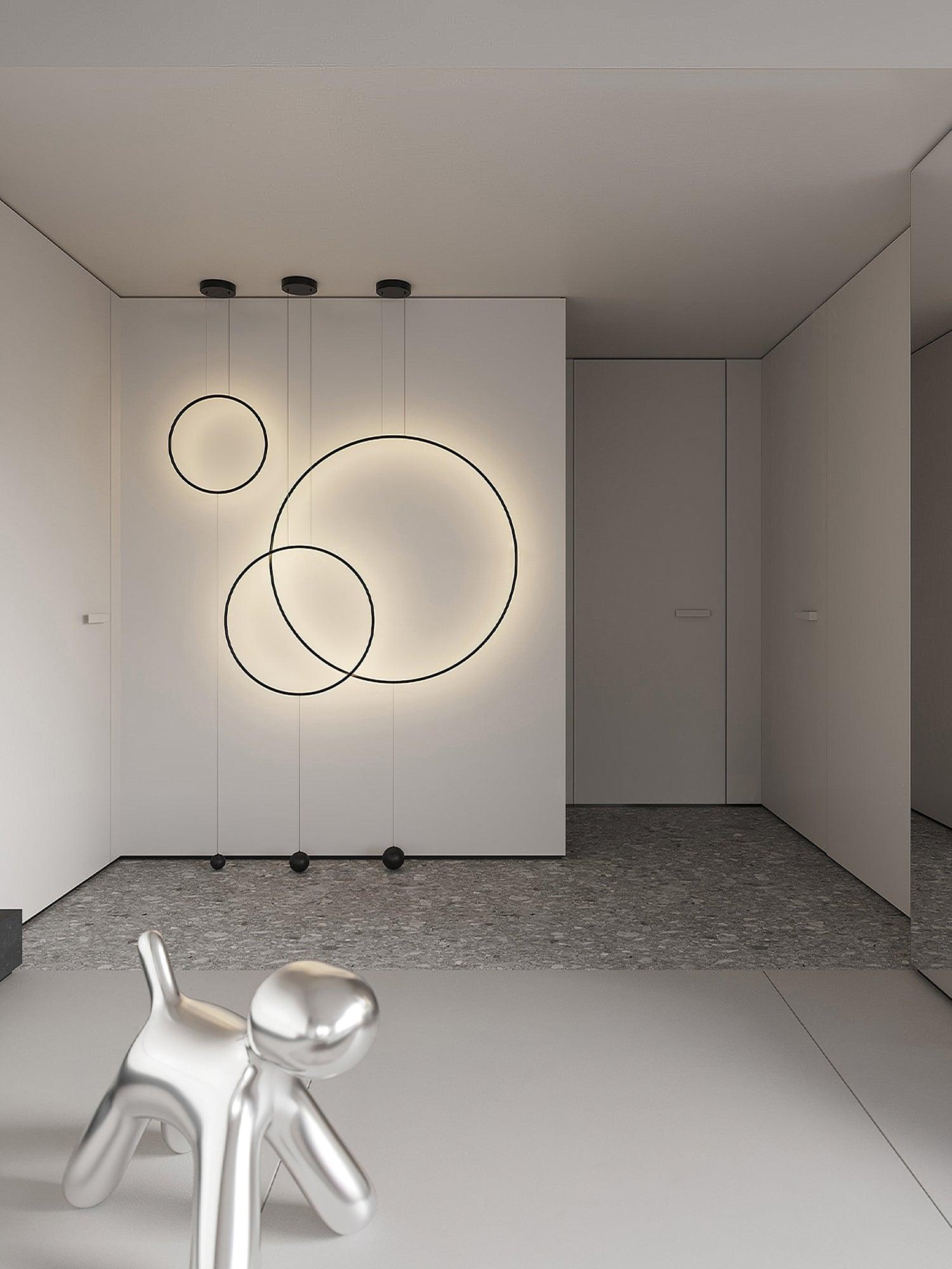 Nightfall Circle Pendant Light - Lumpaz