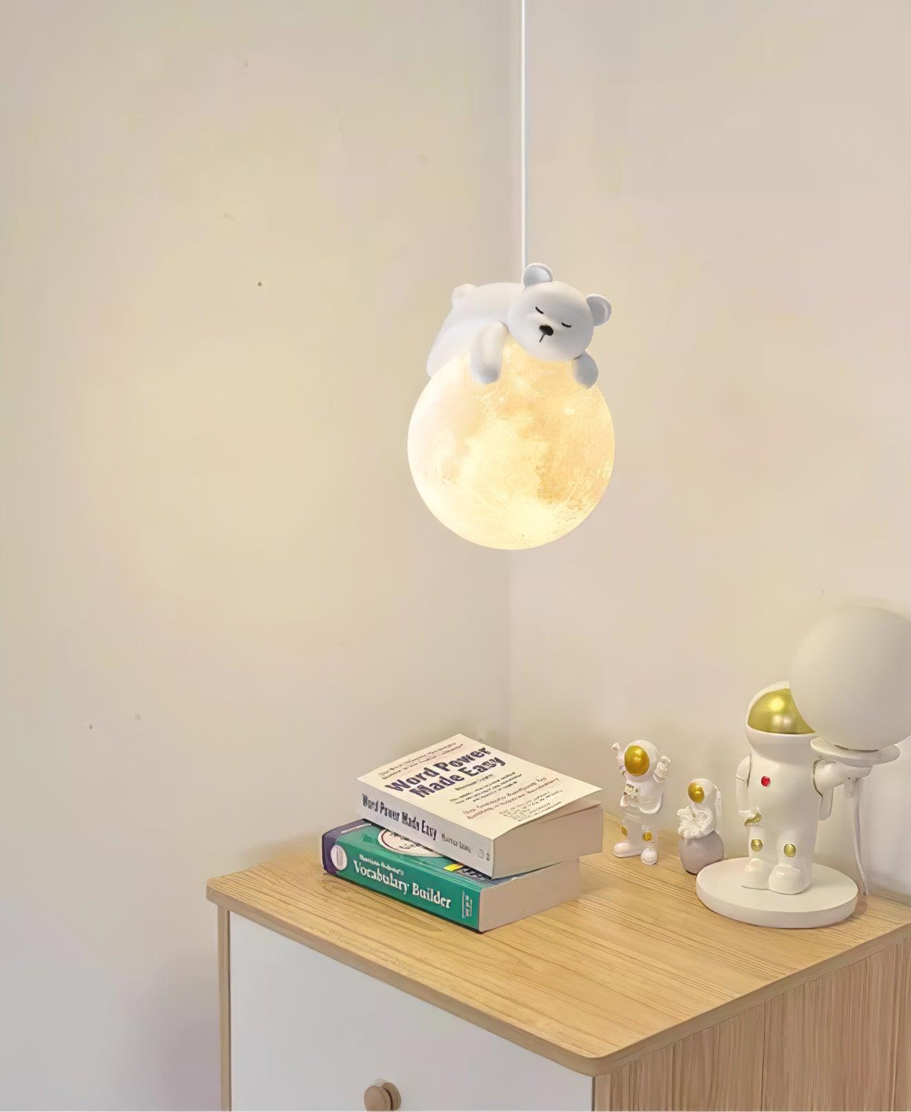 Animal Sleeping Pendant Lamp - Lumpaz