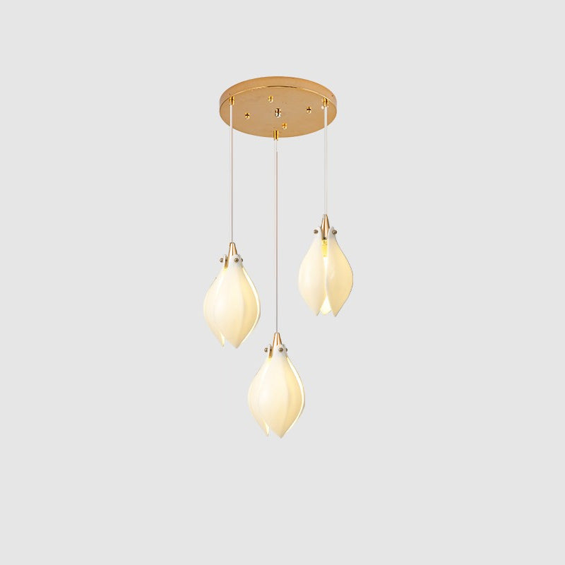 Ceramic Flower Pendant Light - Lumpaz