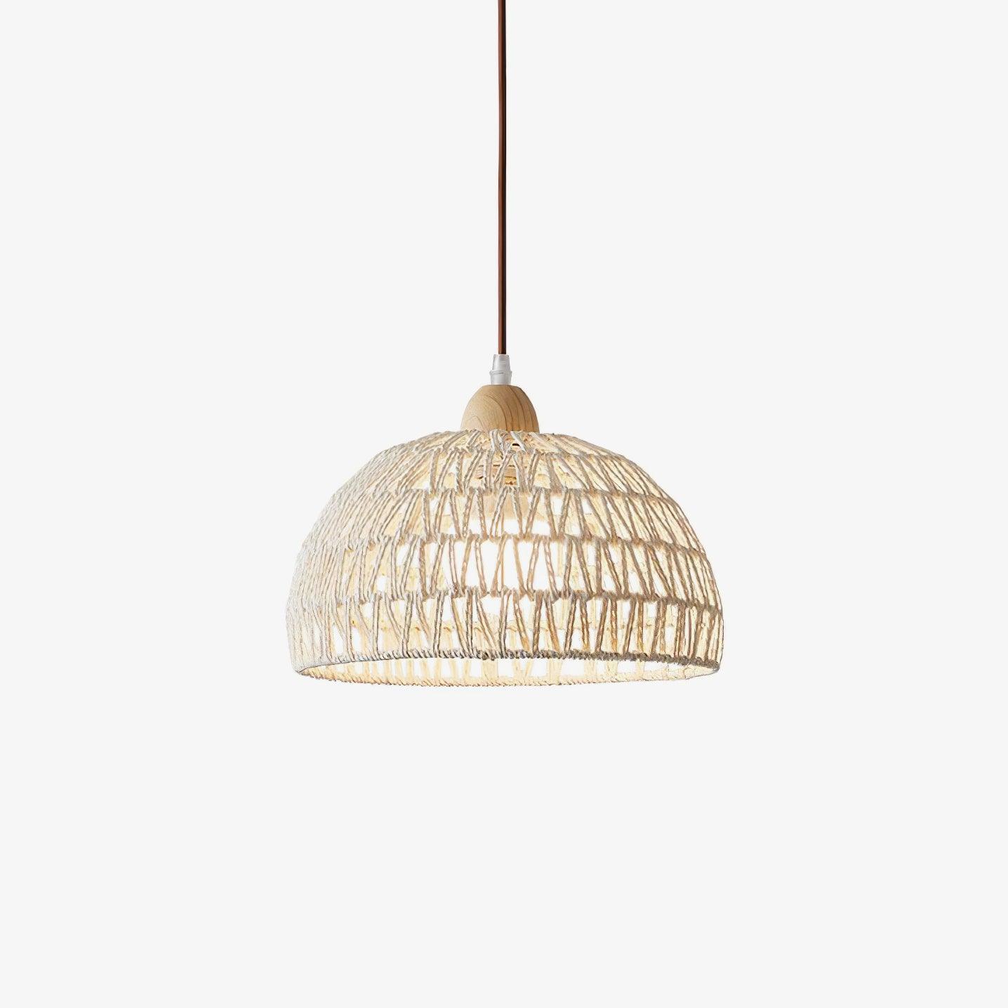 Rattan Arch Pendant Lamp - Lumpaz