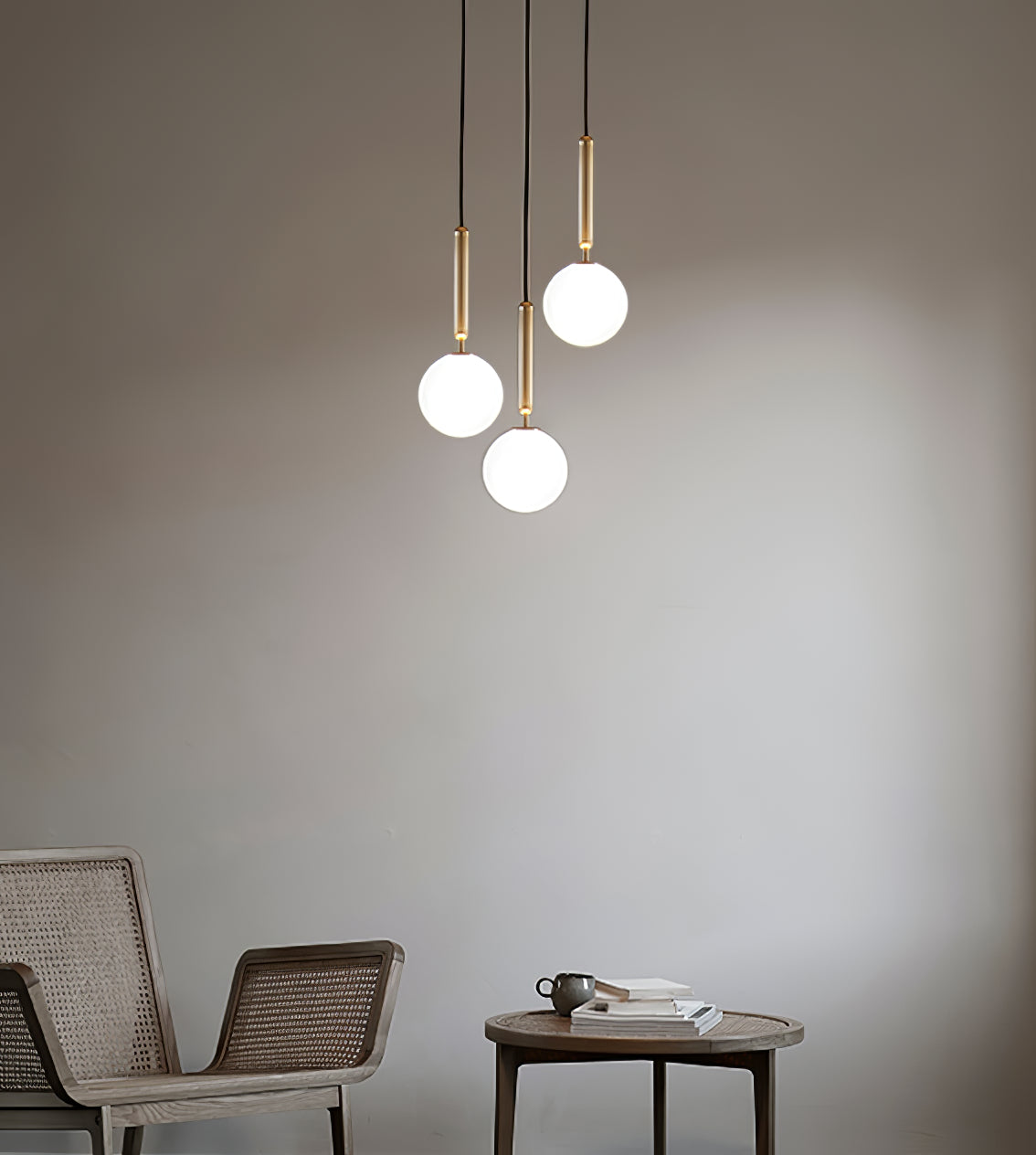 Miira Brass Pendant Light - Lumpaz