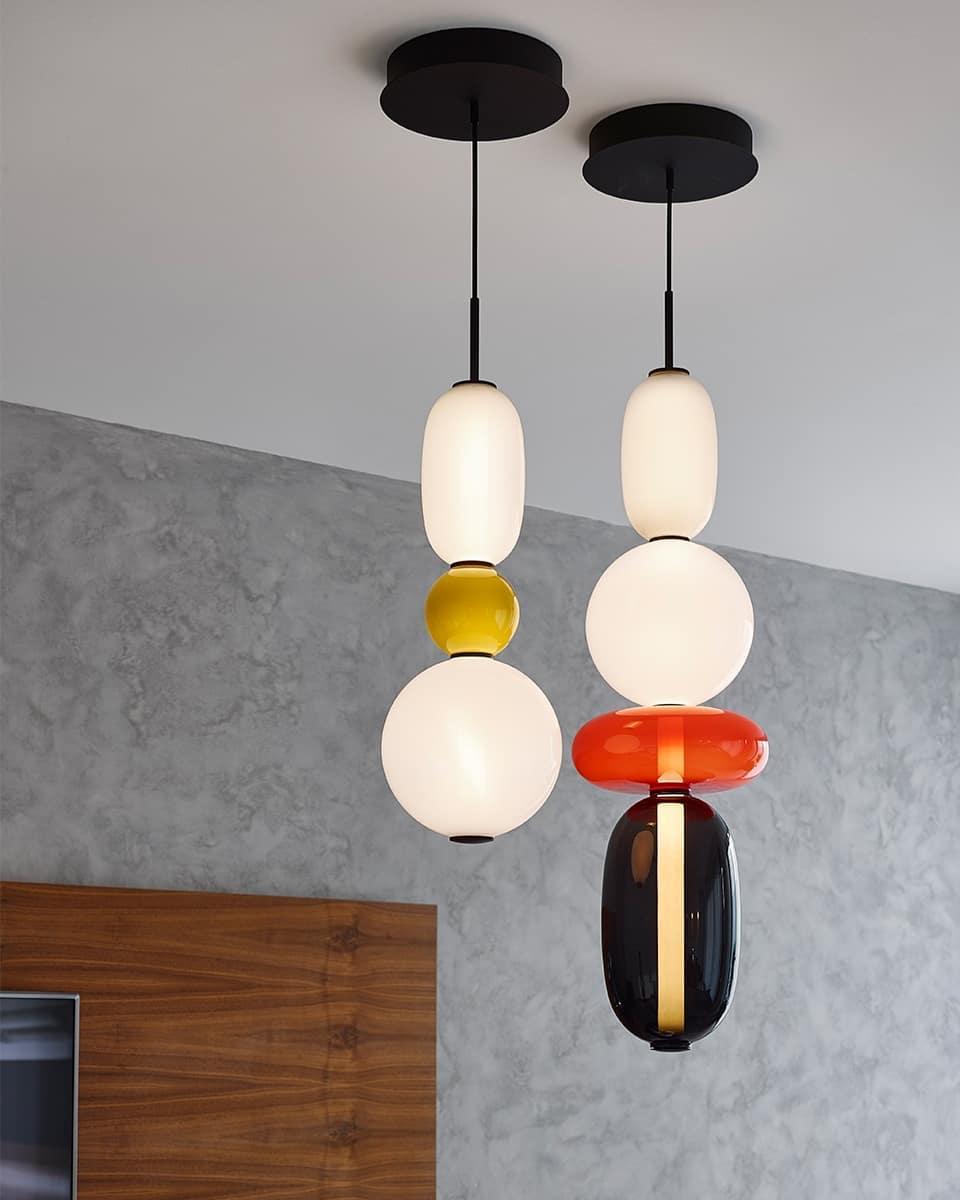 Candied Glass Pendant Light - Lumpaz