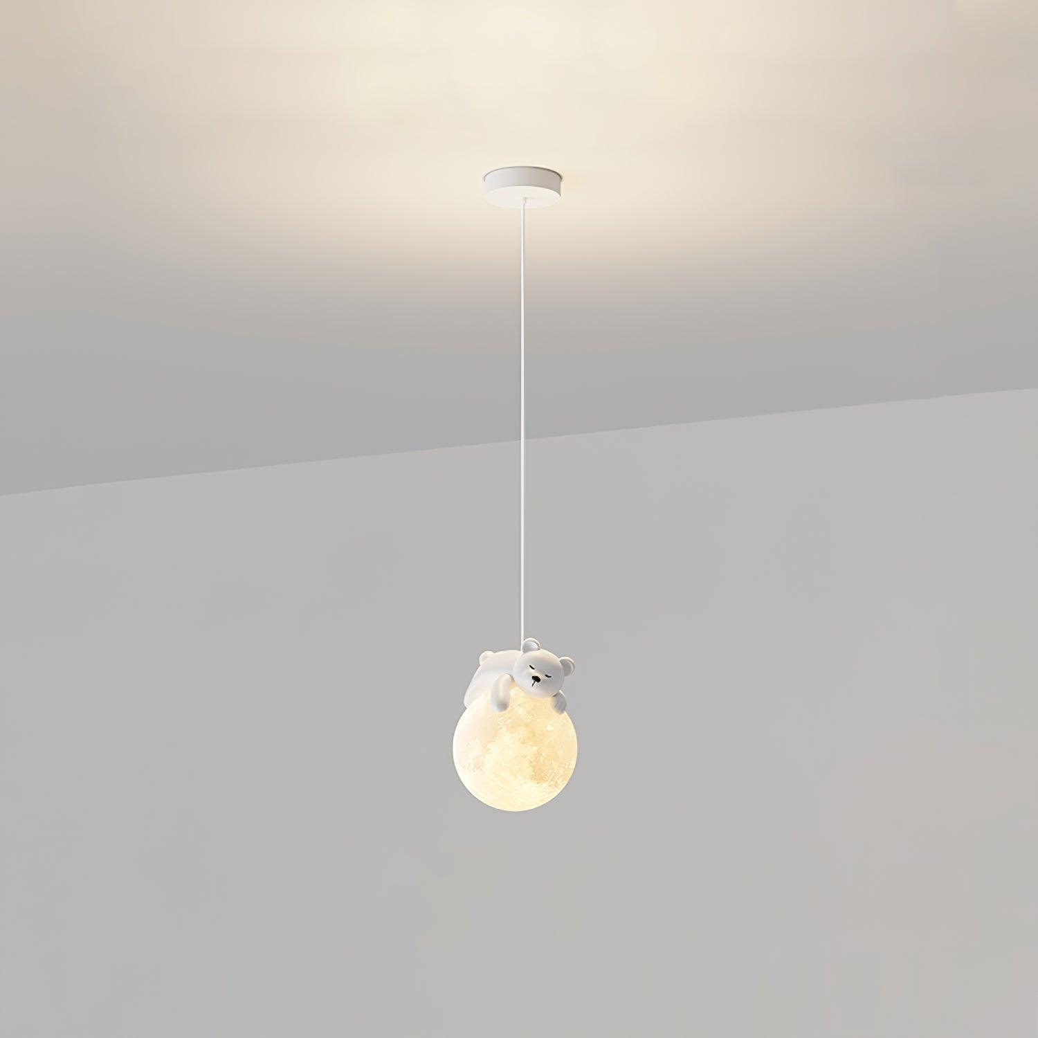 Animal Sleeping Pendant Lamp - Lumpaz