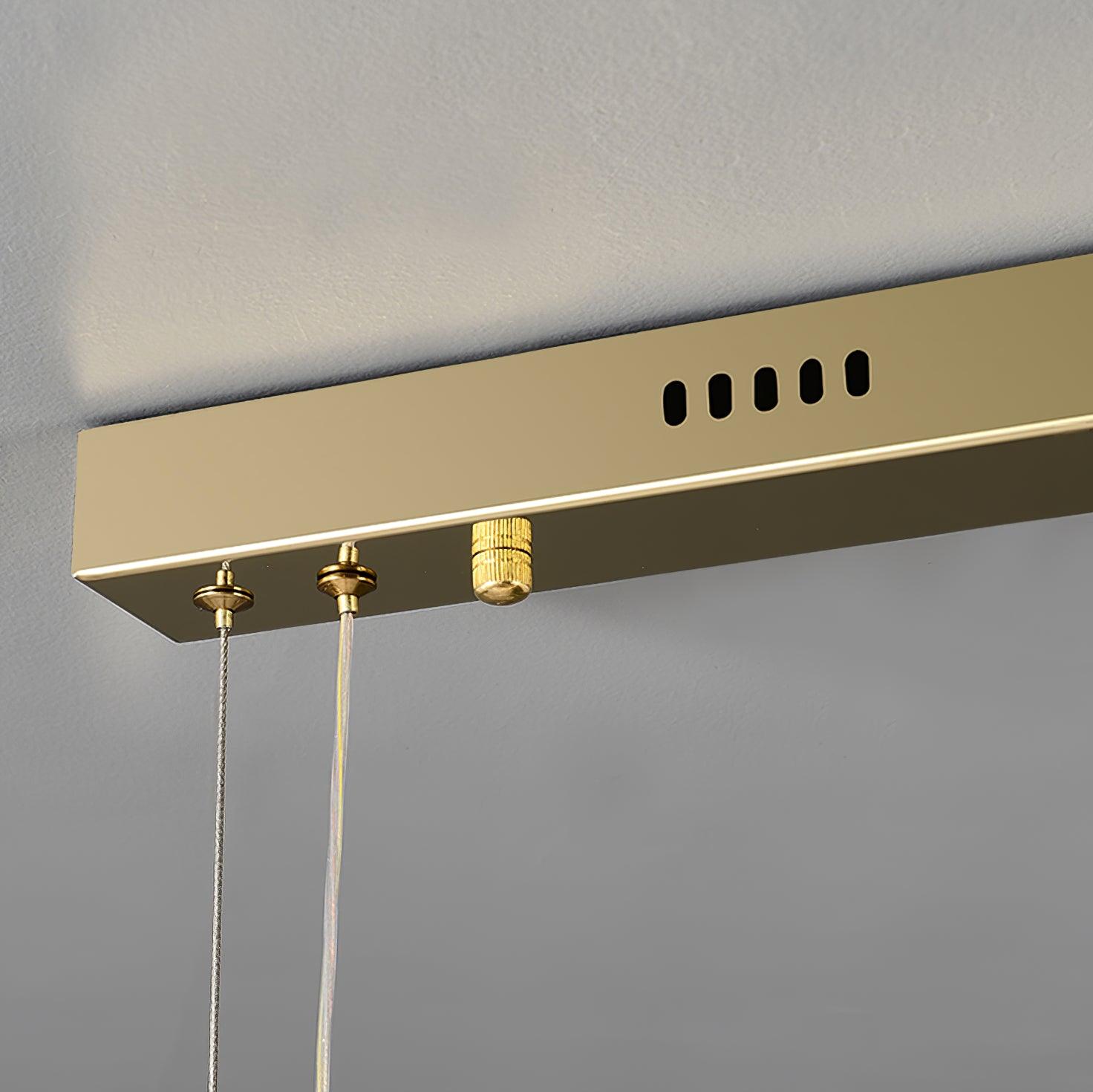 Long Crystal Pendant Lamp - Lumpaz