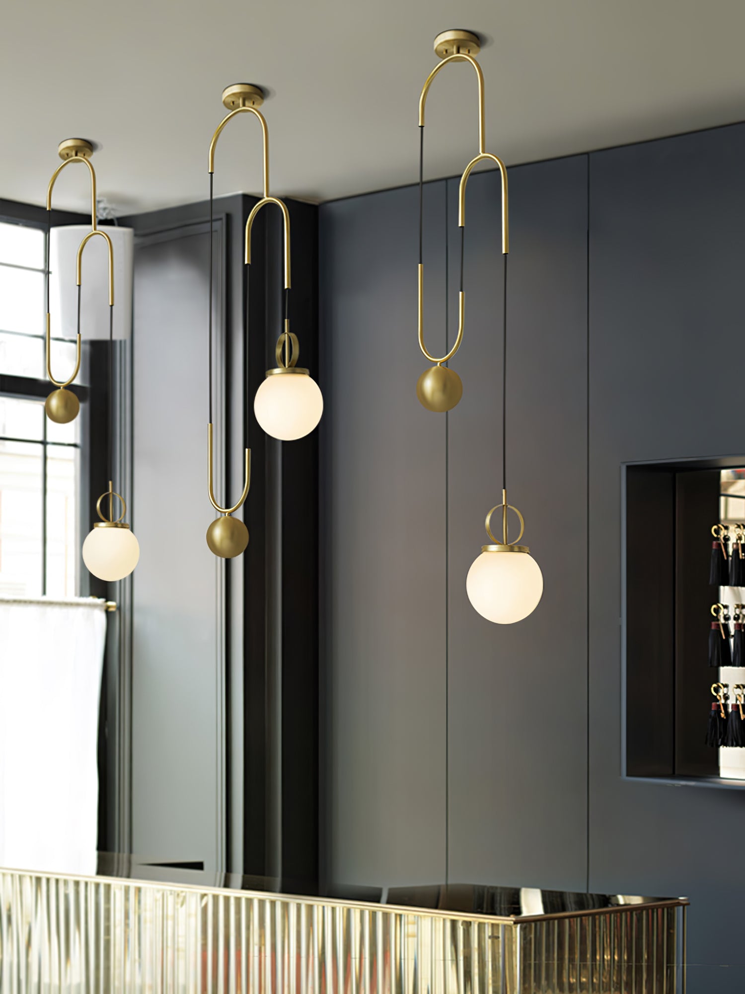 Glass Ball Pendant Lamp - Lumpaz