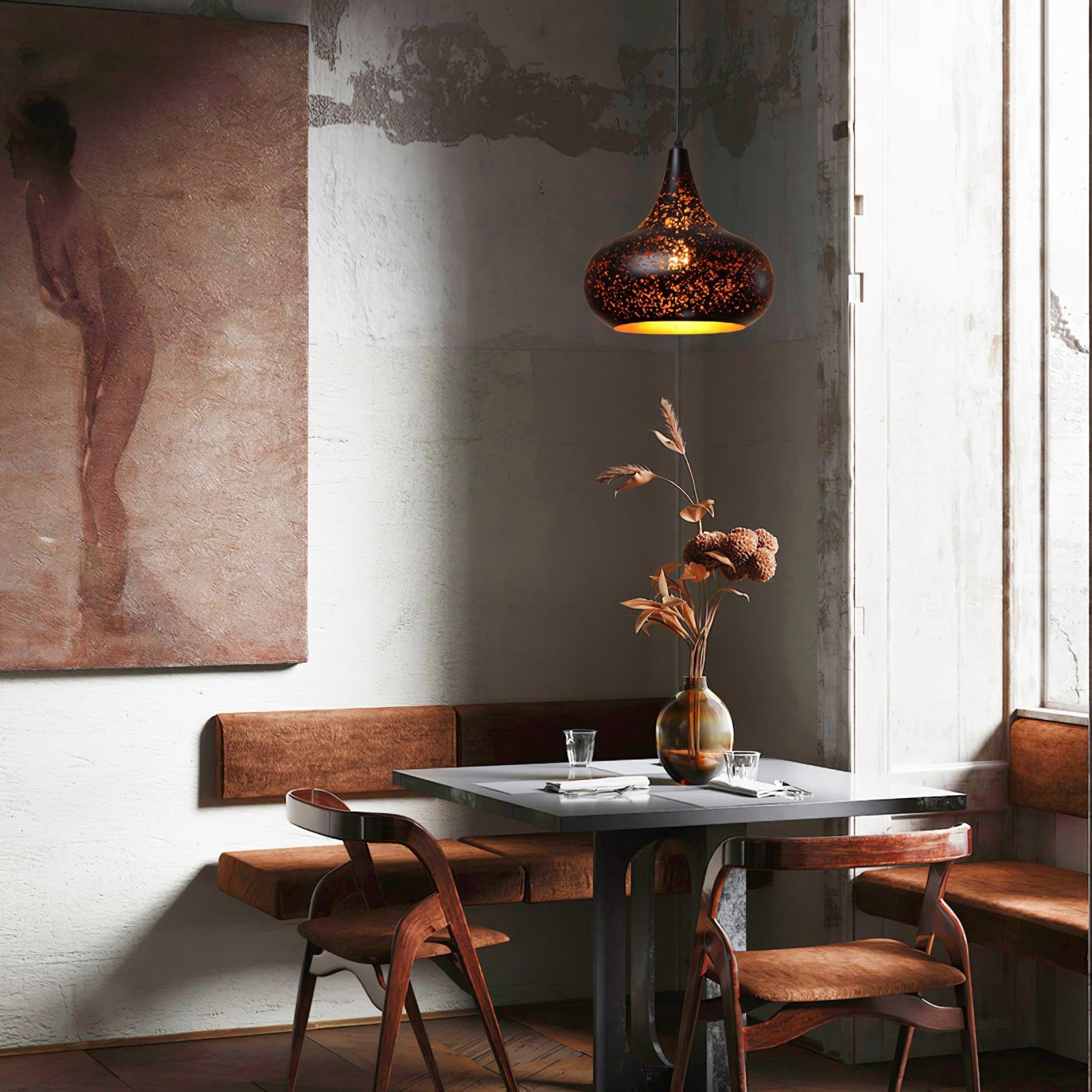 Hollow Industrial Pendant Lamp - Lumpaz