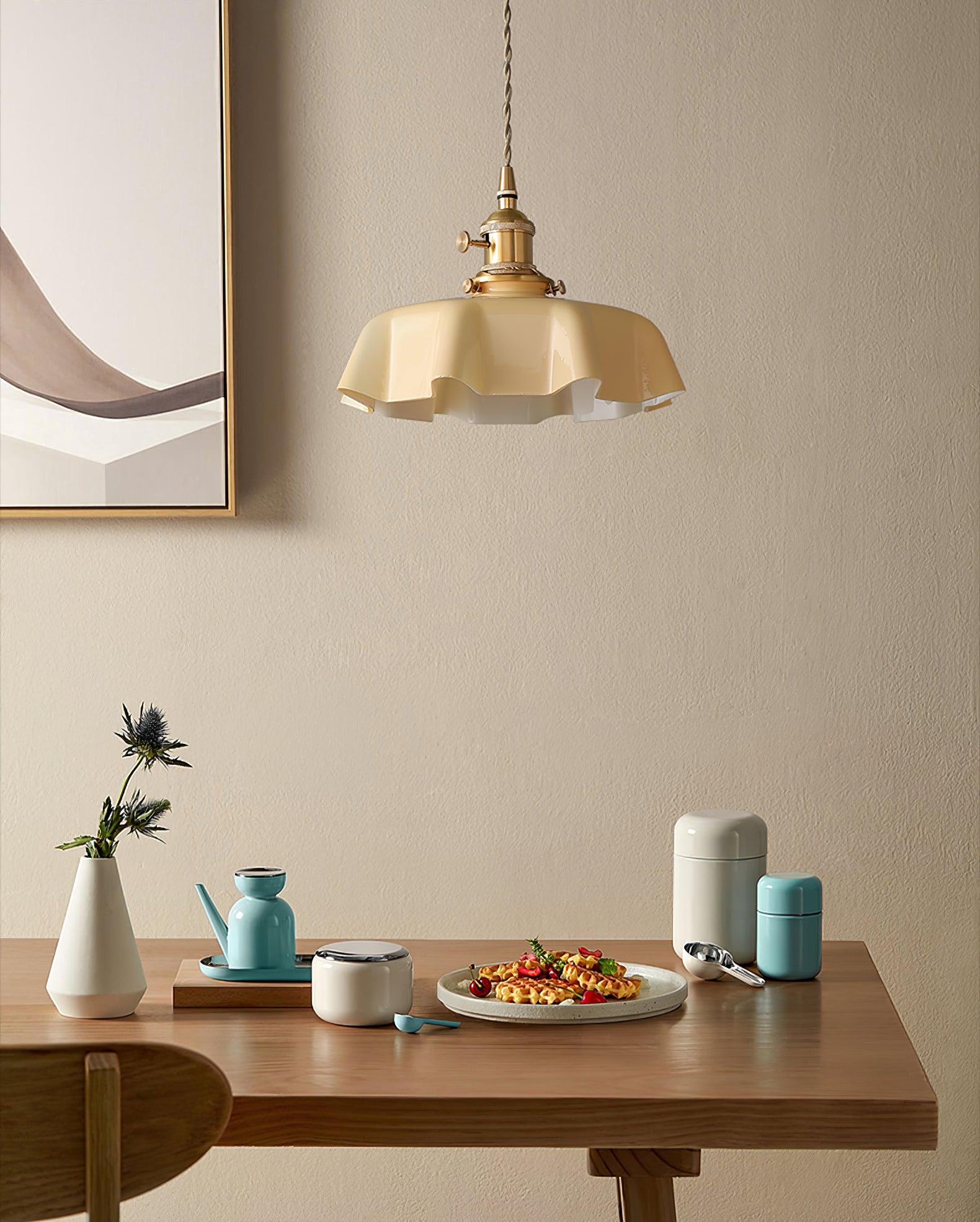 French Flower Pendant Light - Lumpaz