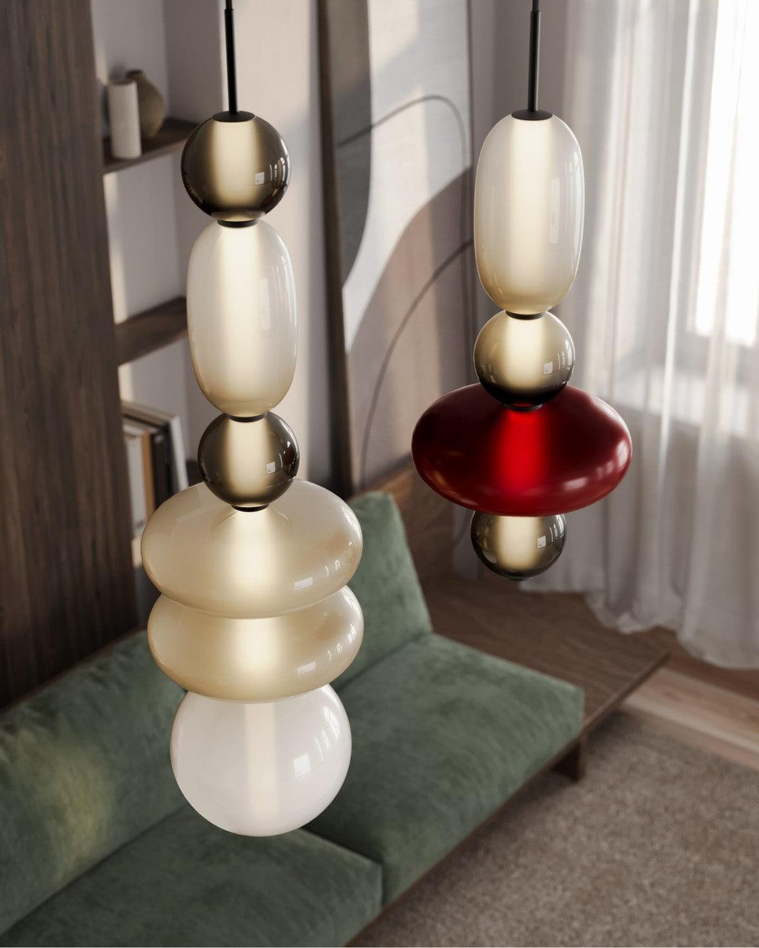 Candied Glass Pendant Light - Lumpaz