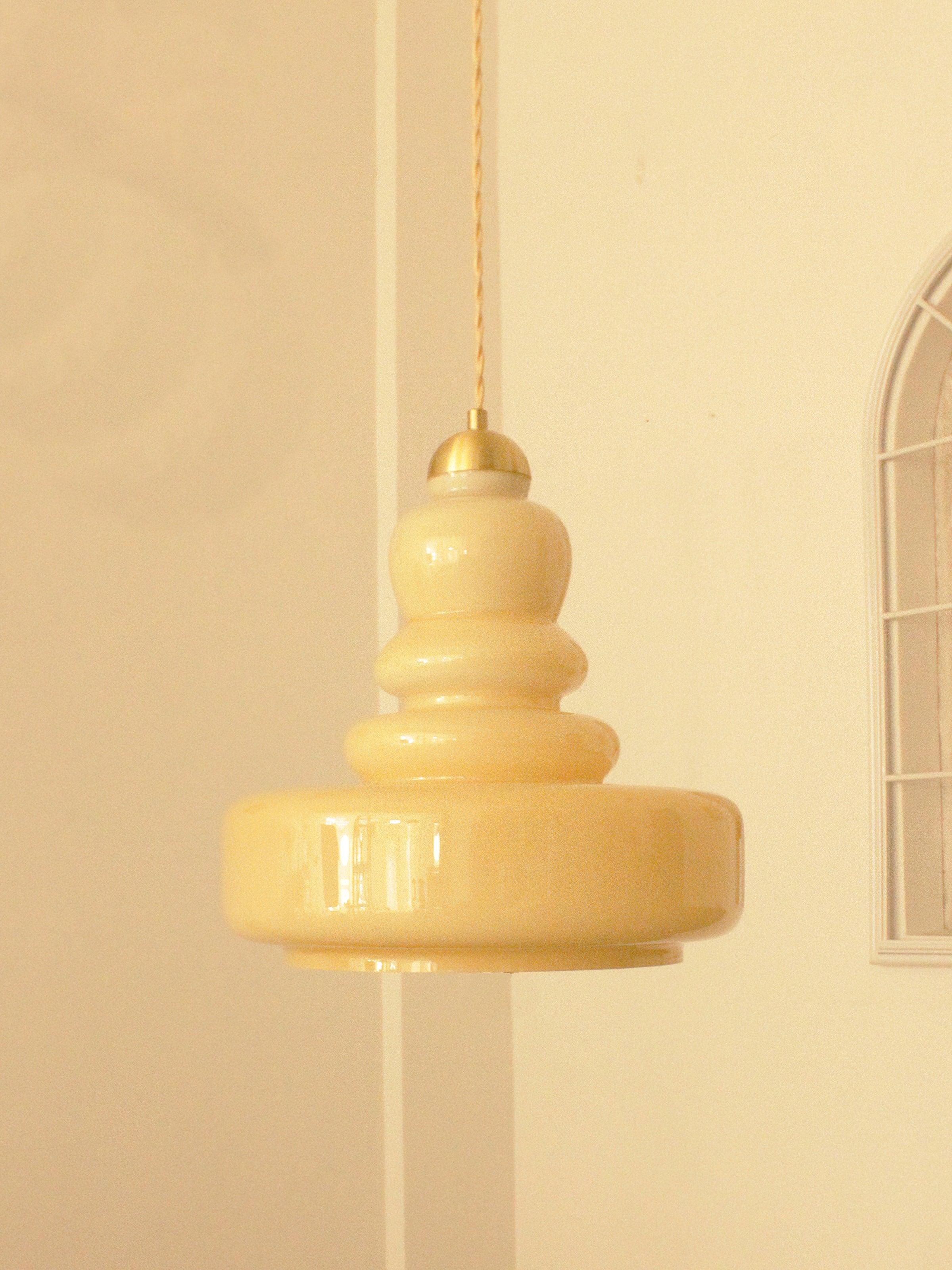 Schoolhouse Glass Pendant Light - Lumpaz