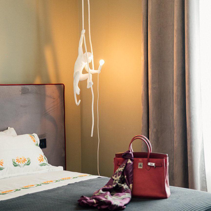 Monkey Pendant Lamp - Lumpaz