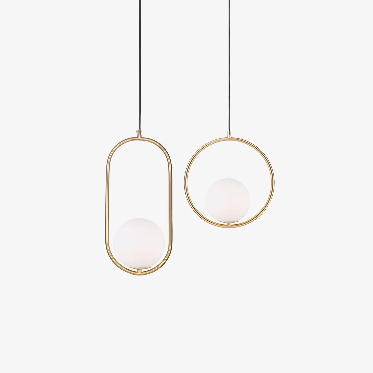 Mila Brass Pendant Light - Lumpaz