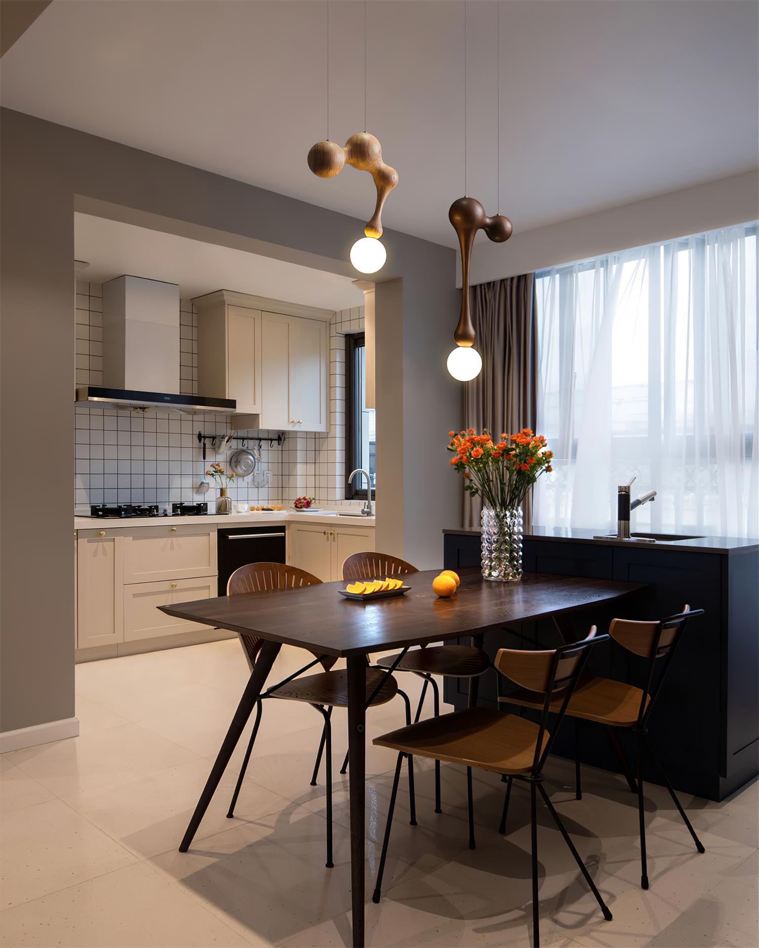 Jenna Wooden Pendant Lamp - Lumpaz
