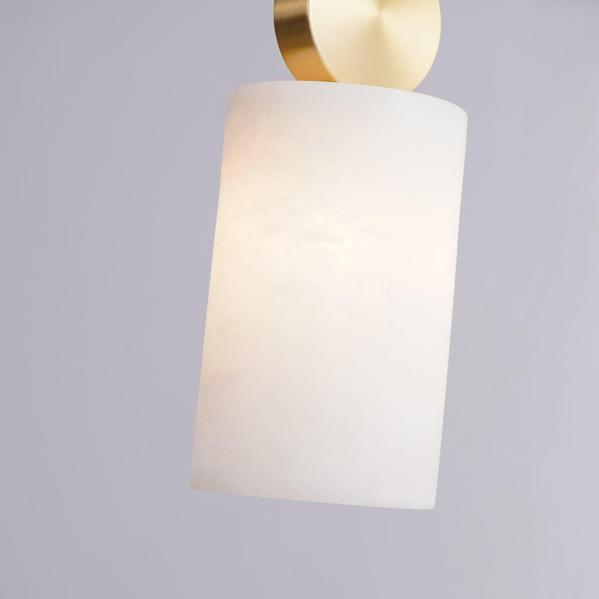 Etruscan Aabaster Pendant Light - Lumpaz